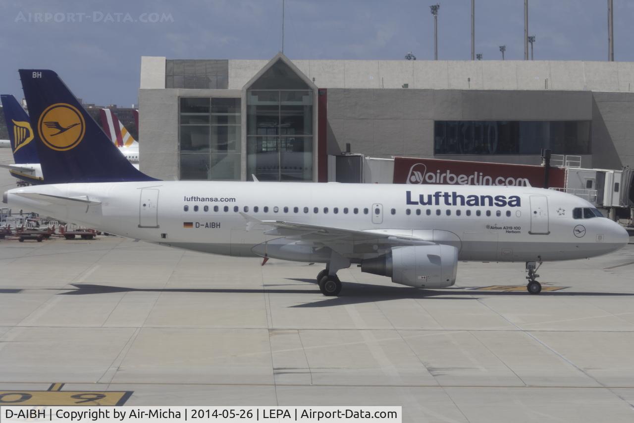 D-AIBH, 2012 Airbus A319-112 C/N 5239, Lufthansa