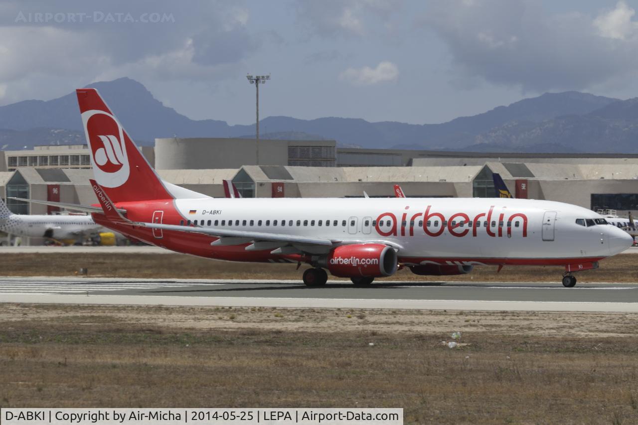 D-ABKI, 2009 Boeing 737-86J C/N 37748, Air Berlin