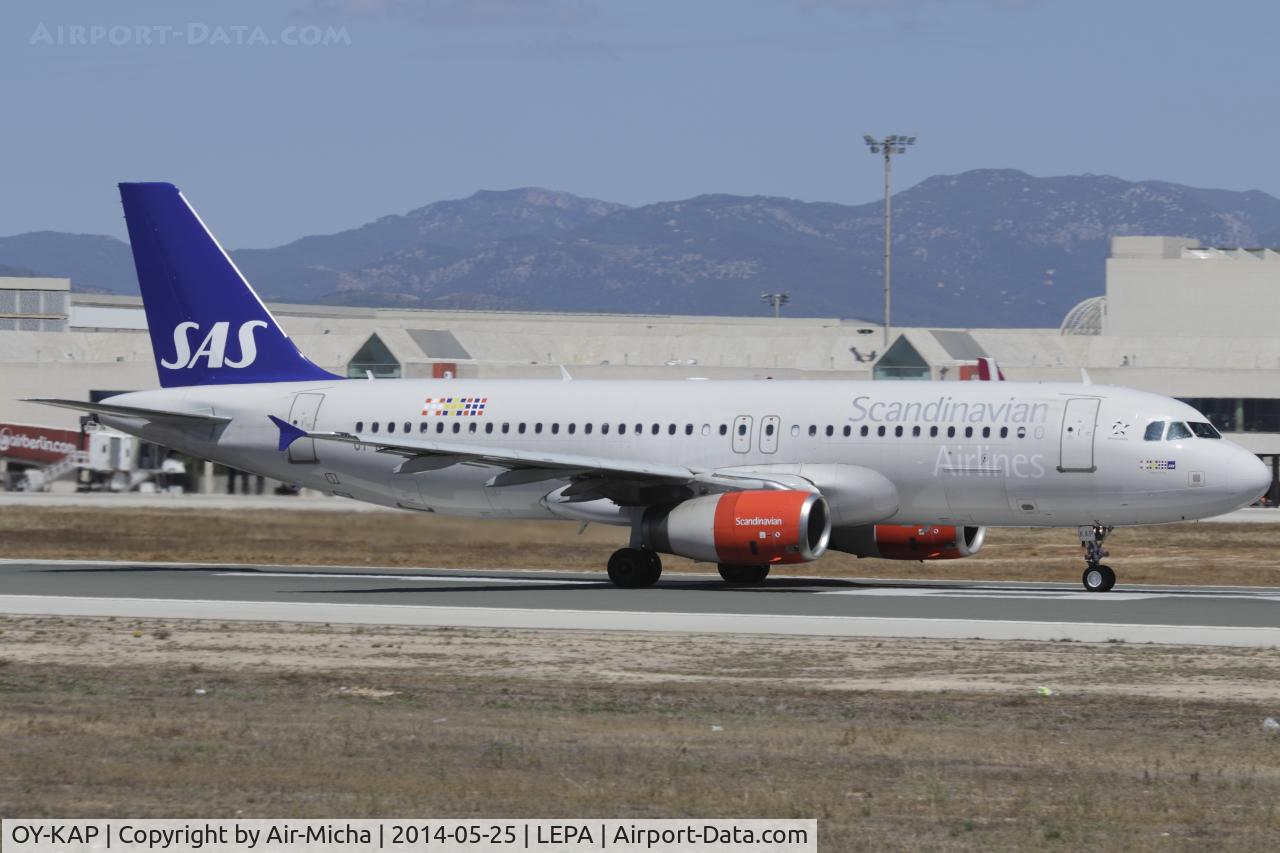 OY-KAP, 2007 Airbus A320-232 C/N 3086, SAS Airlines