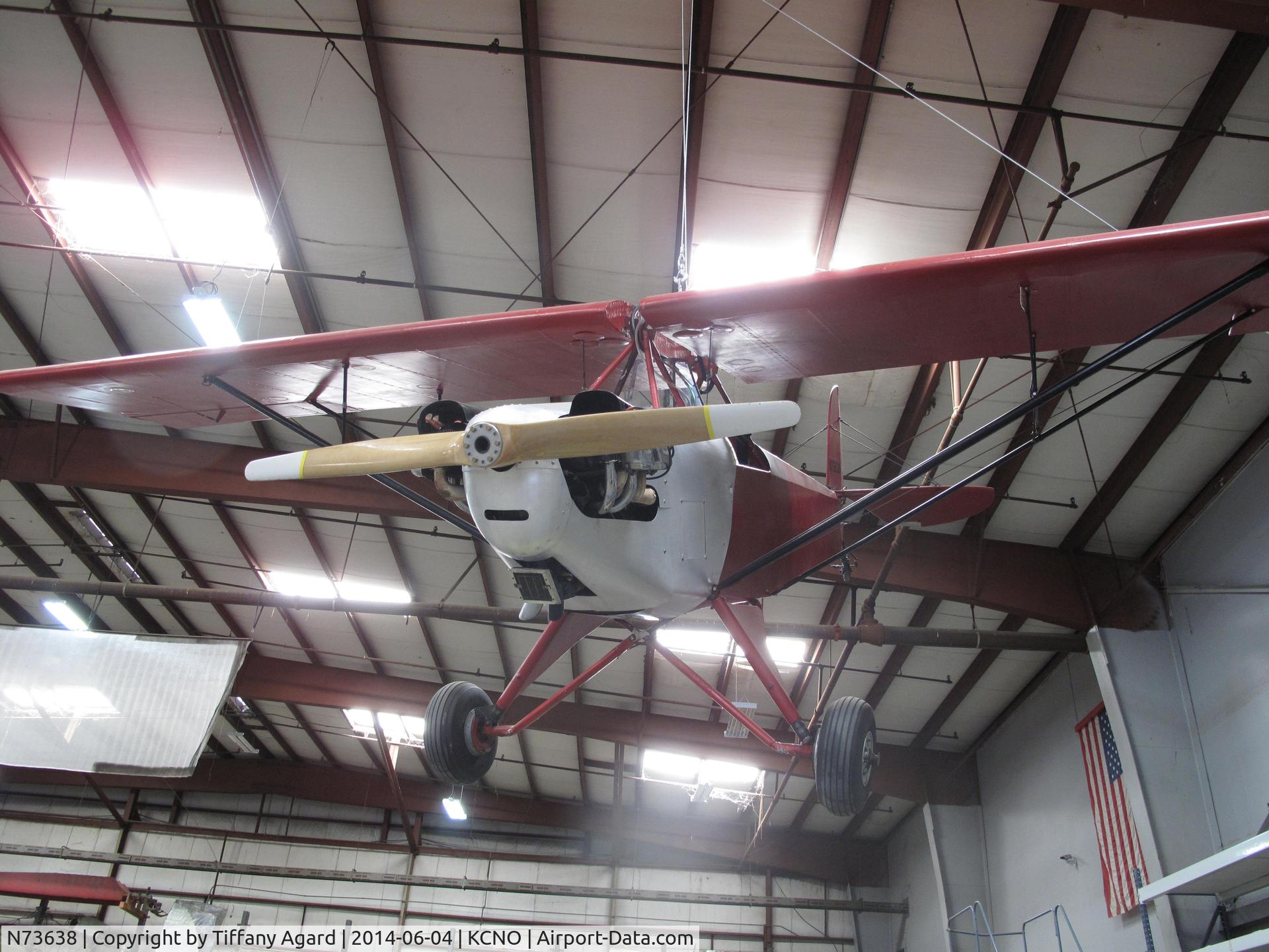 N73638, 1963 Corben Baby Ace Model A C/N 638, Now on display at Yanks Air Museum in Chino, CA.