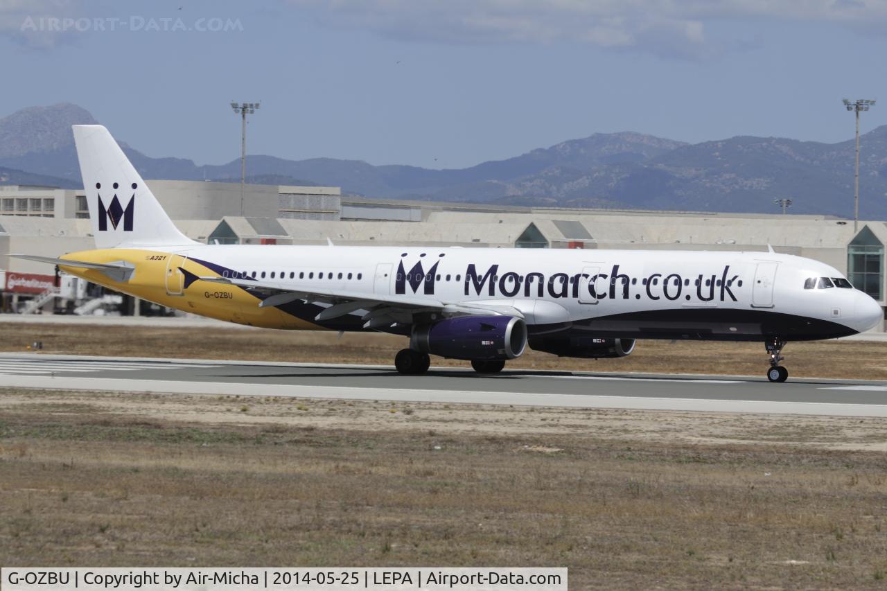 G-OZBU, 2008 Airbus A321-231 C/N 3575, Monarch Airlines