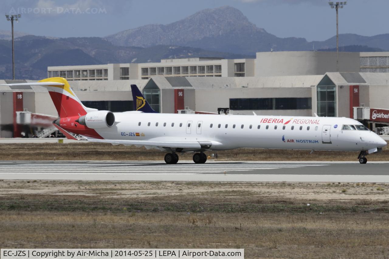 EC-JZS, 2007 Bombardier CRJ-900 (CL-600-2D24) C/N 15111, Air Nostrum