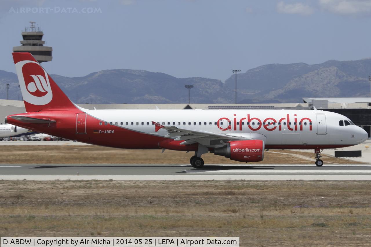 D-ABDW, 2009 Airbus A320-214 C/N 3945, Air Berlin