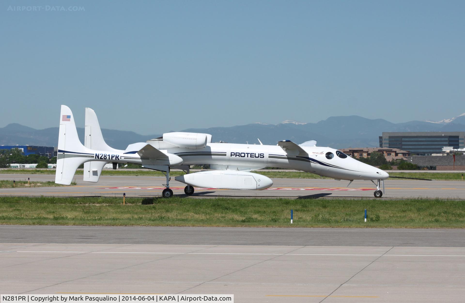 N281PR, 1998 Scaled Composites 281 C/N 001, Scaled Composites 281