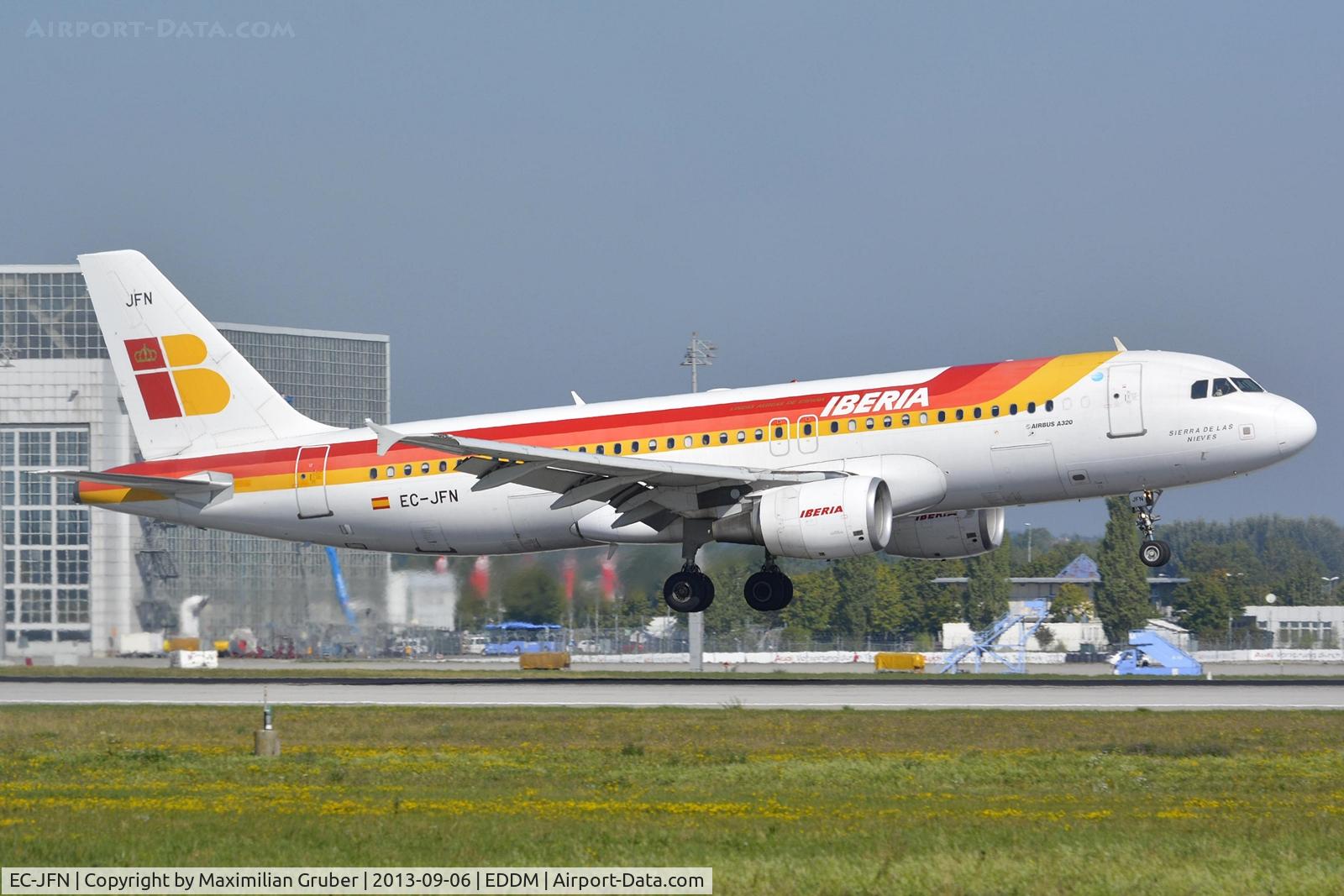 EC-JFN, 2005 Airbus A320-214 C/N 2391, Iberia