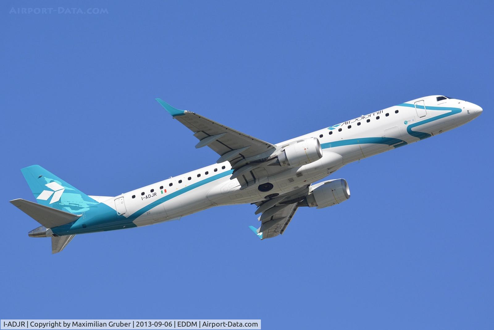 I-ADJR, 2012 Embraer 195LR (ERJ-190-200LR) C/N 19000595, air Dolomiti