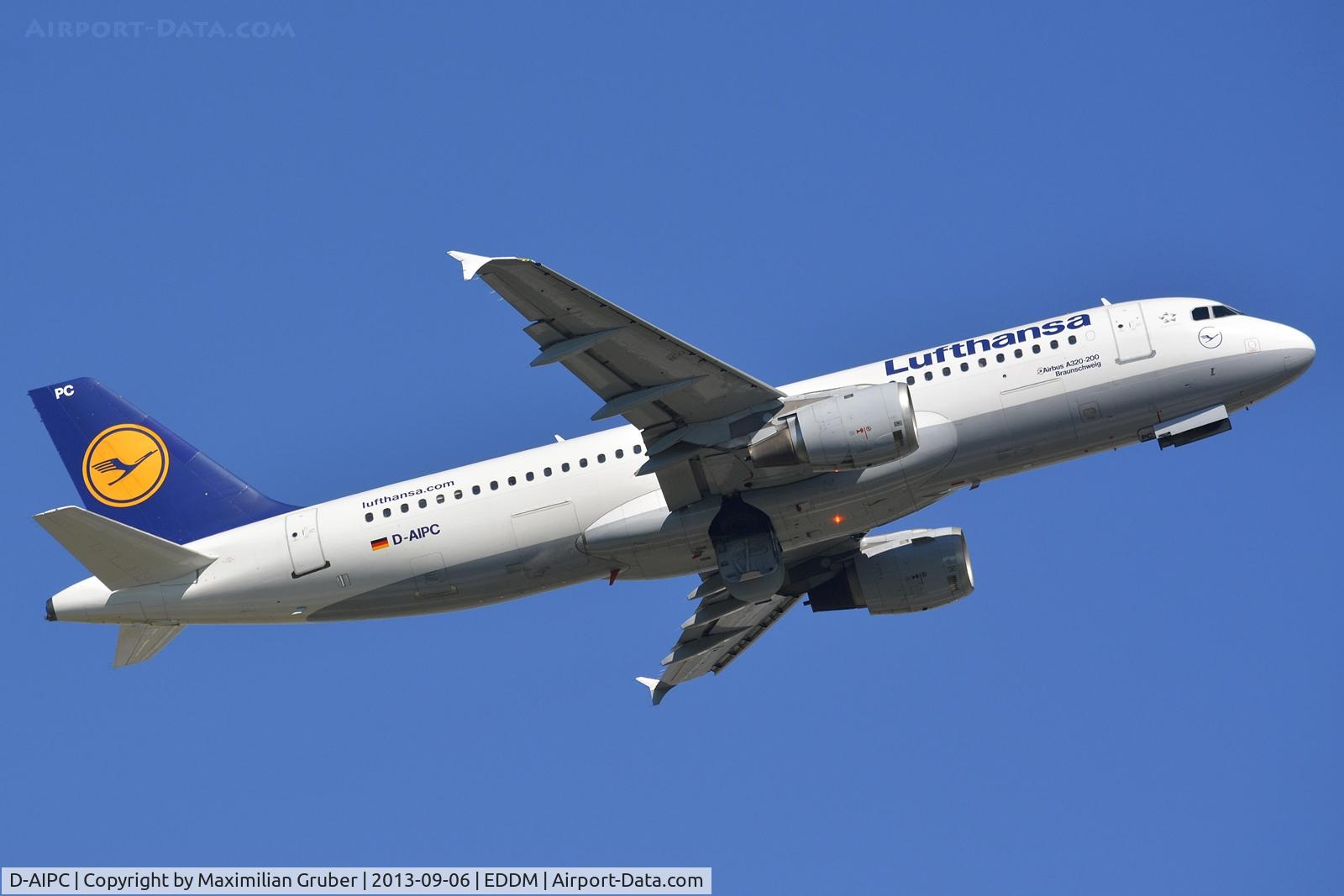 D-AIPC, 1989 Airbus A320-211 C/N 0071, Lufthansa