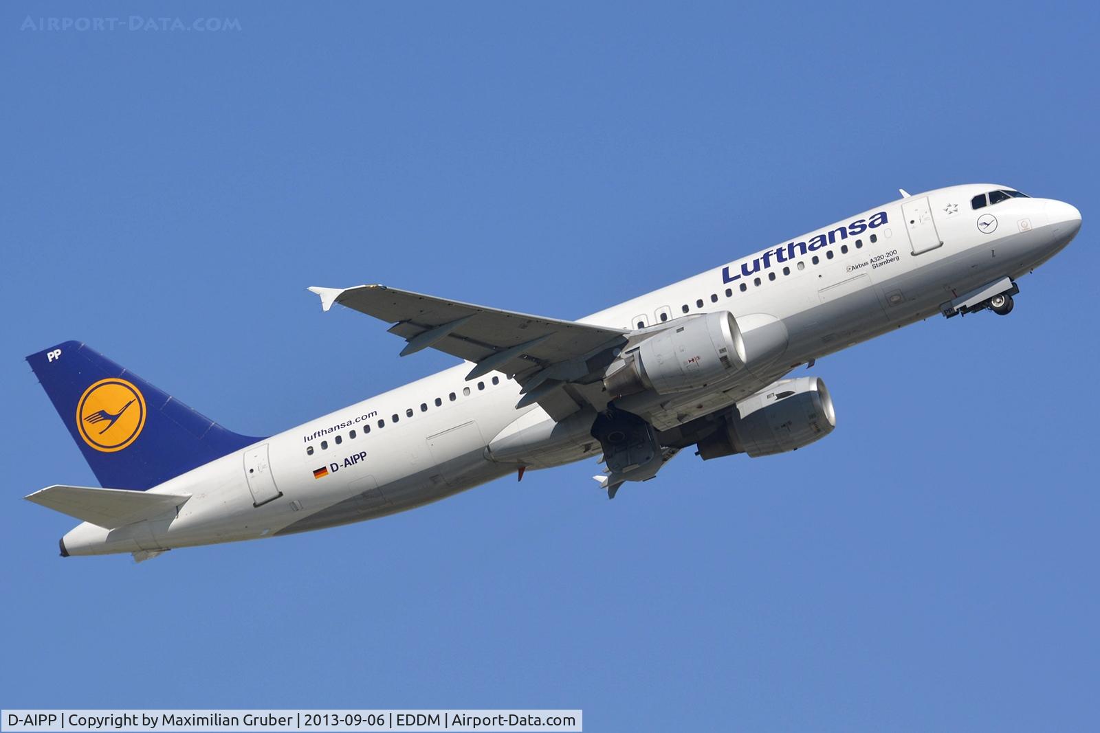 D-AIPP, 1990 Airbus A320-211 C/N 110, Lufthansa