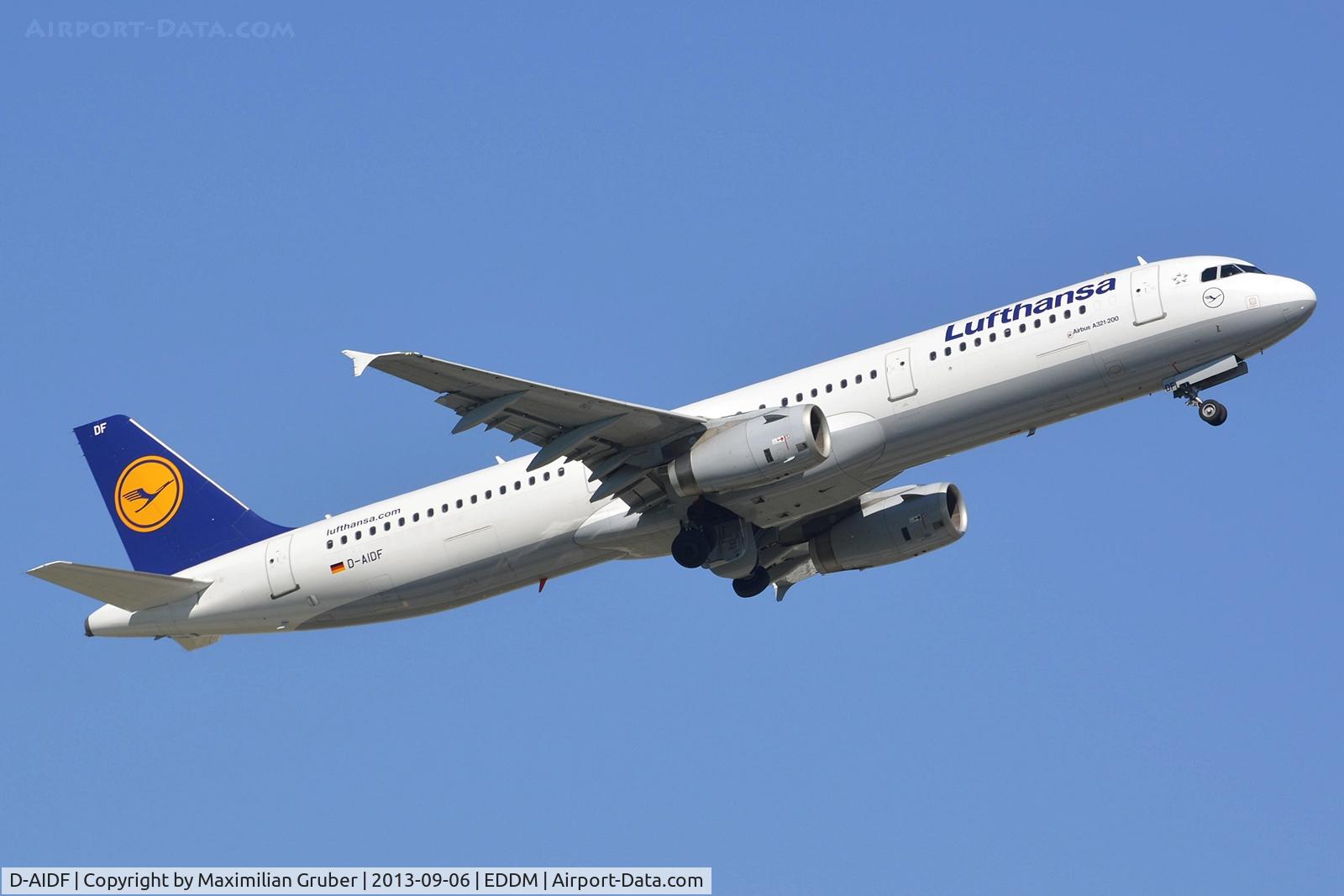 D-AIDF, 2011 Airbus A321-231 C/N 4626, Lufthansa