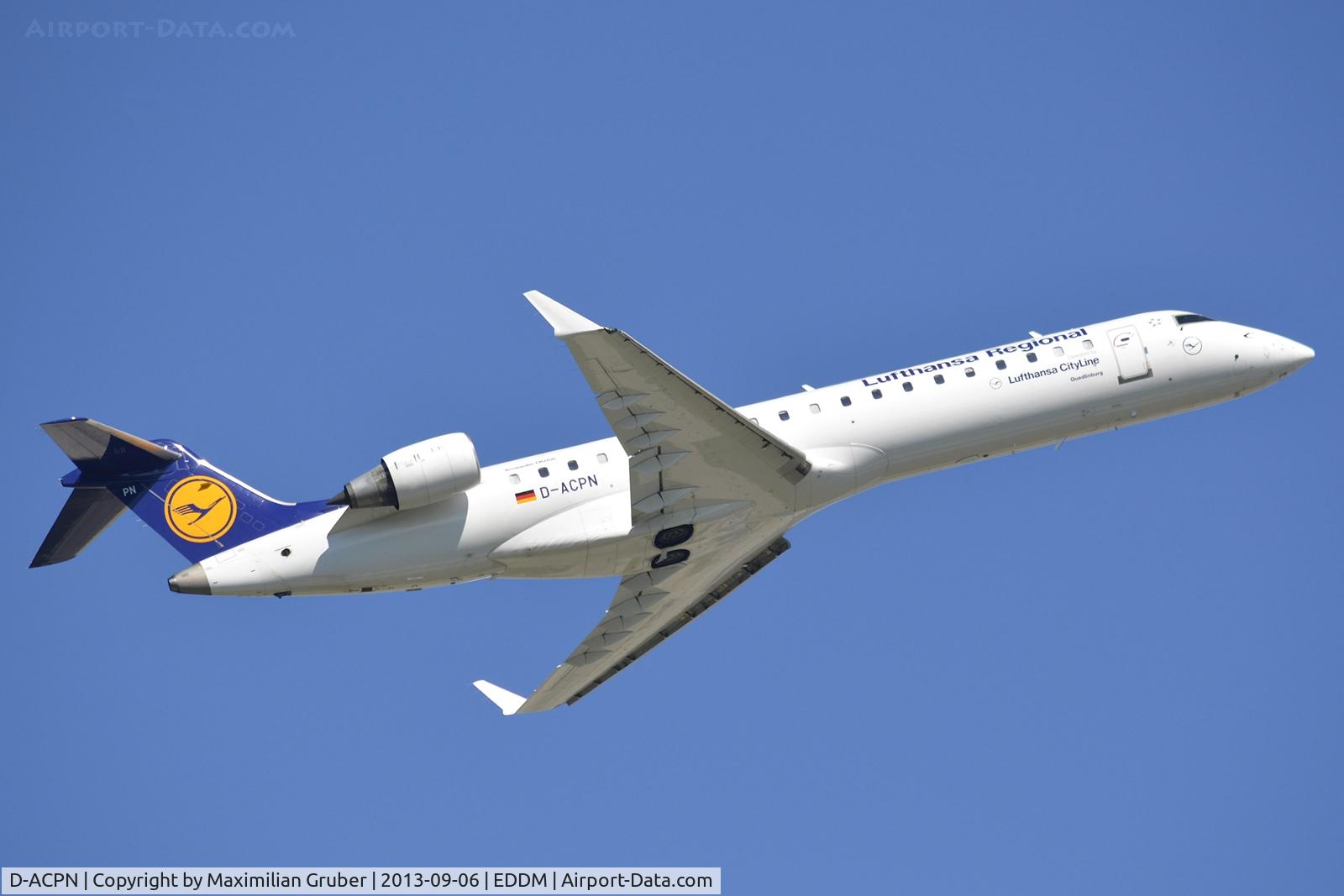 D-ACPN, 2003 Bombardier CRJ-701ER (CL-600-2C10) Regional Jet C/N 10083, Lufthansa CityLine