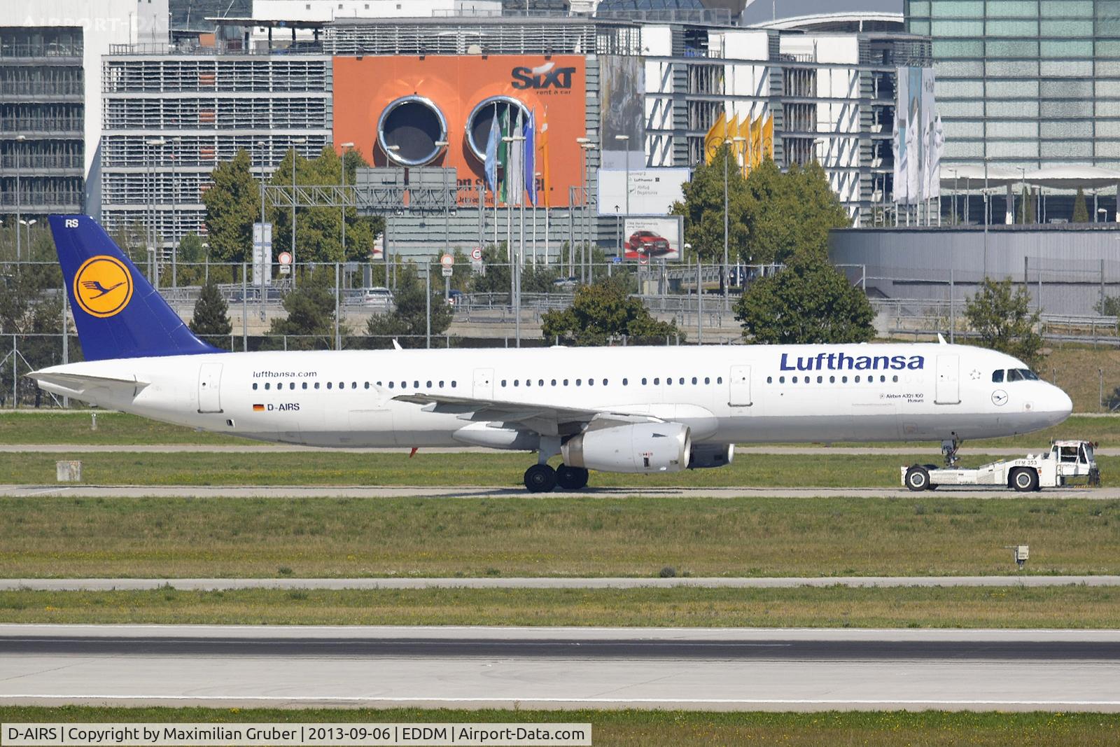 D-AIRS, 1996 Airbus A321-131 C/N 0595, Lufthansa