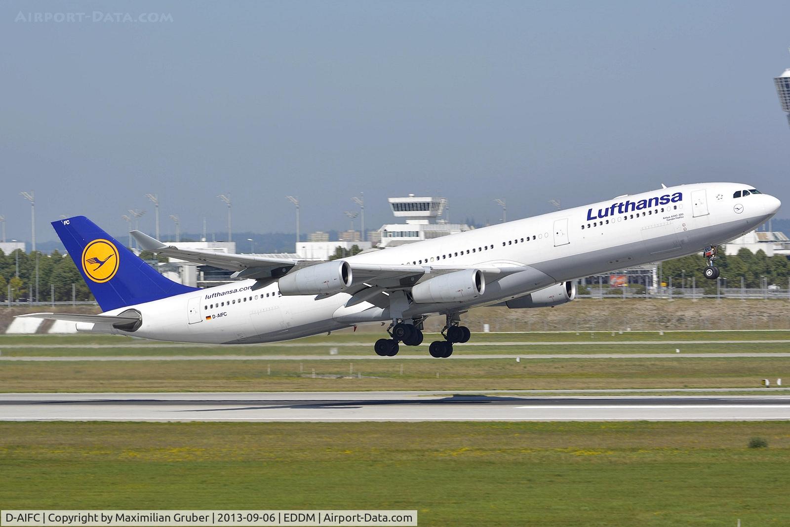D-AIFC, 2000 Airbus A340-313X C/N 379, Lufthansa