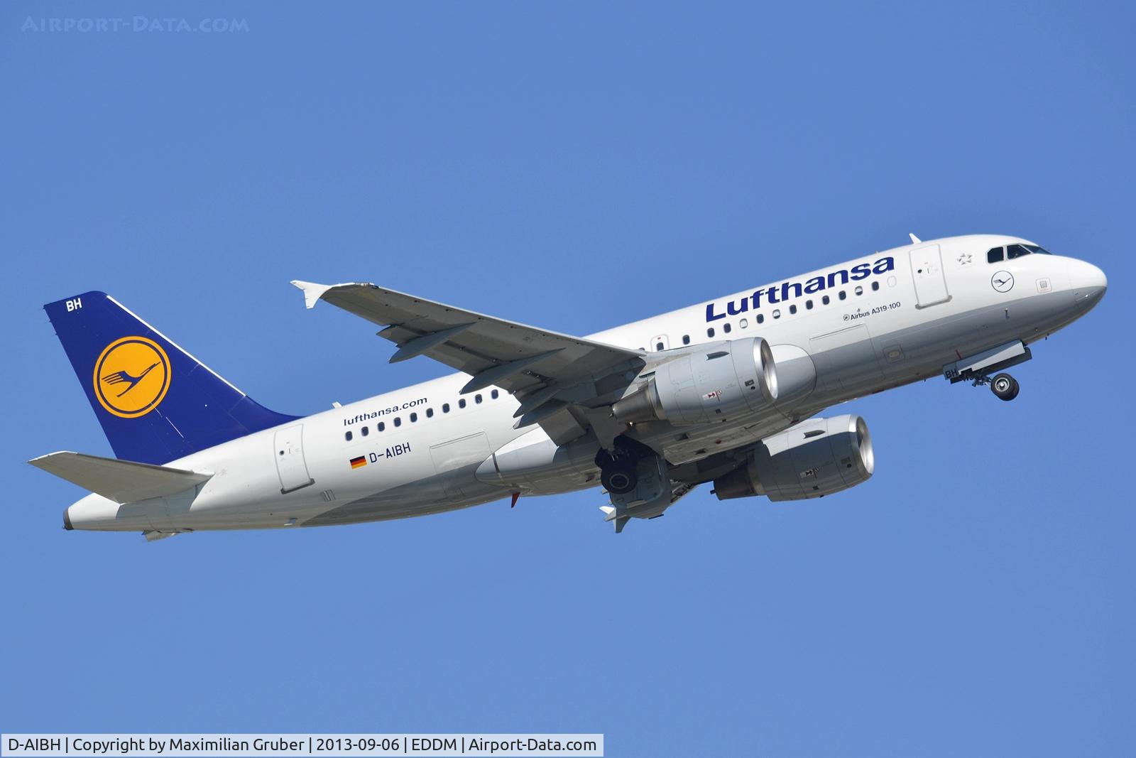 D-AIBH, 2012 Airbus A319-112 C/N 5239, Lufthansa