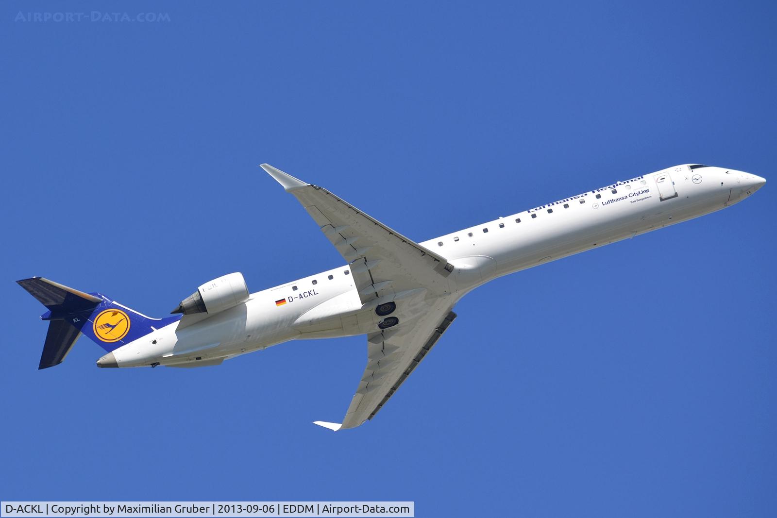 D-ACKL, 2006 Bombardier CRJ-900LR (CL-600-2D24) C/N 15095, Lufthansa CityLine
