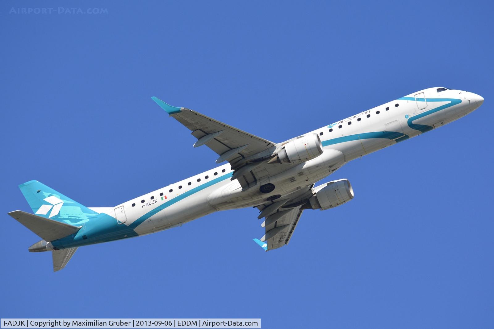 I-ADJK, 2009 Embraer 195LR (ERJ-190-200LR) C/N 19000245, Air Dolomiti