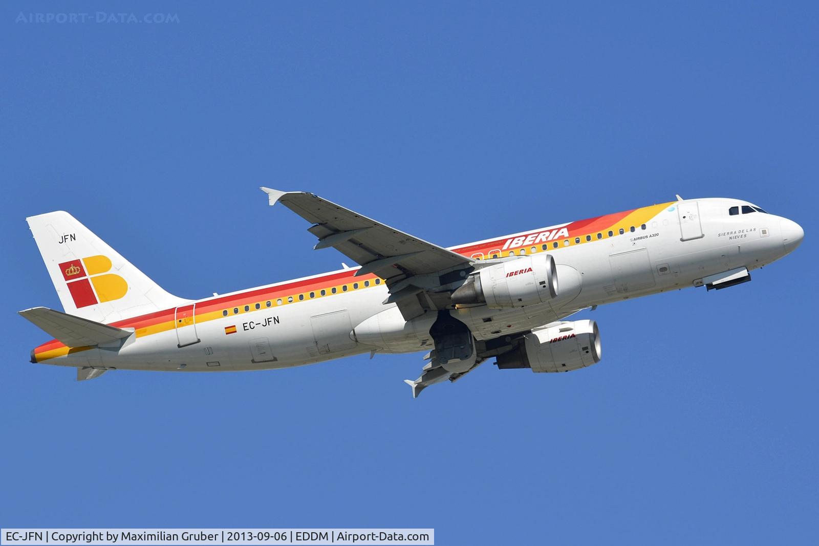 EC-JFN, 2005 Airbus A320-214 C/N 2391, Iberia