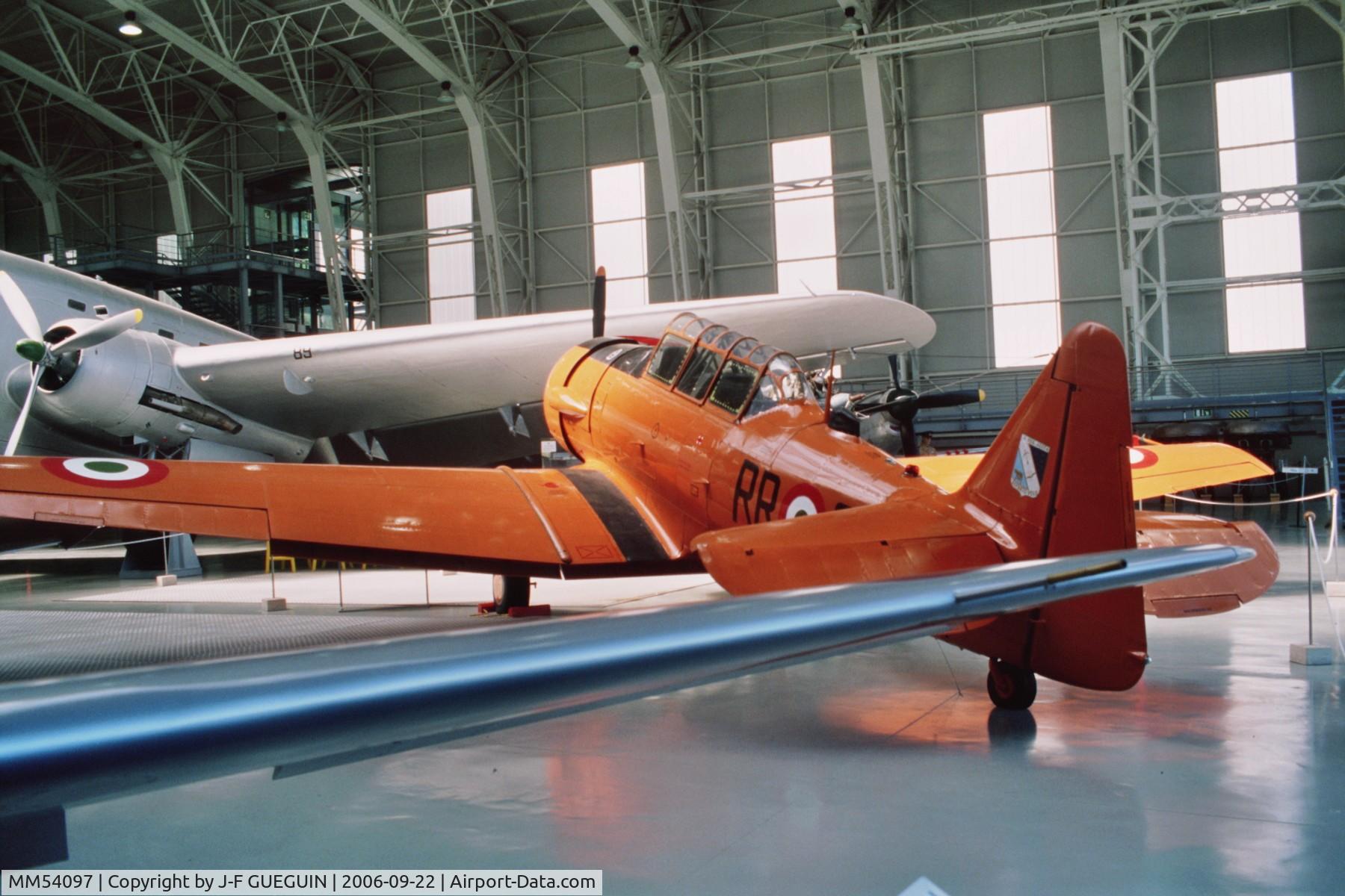 MM54097, North American T-6G Texan C/N RR-67, MM54097 on display at Vigna di Valle museum.
