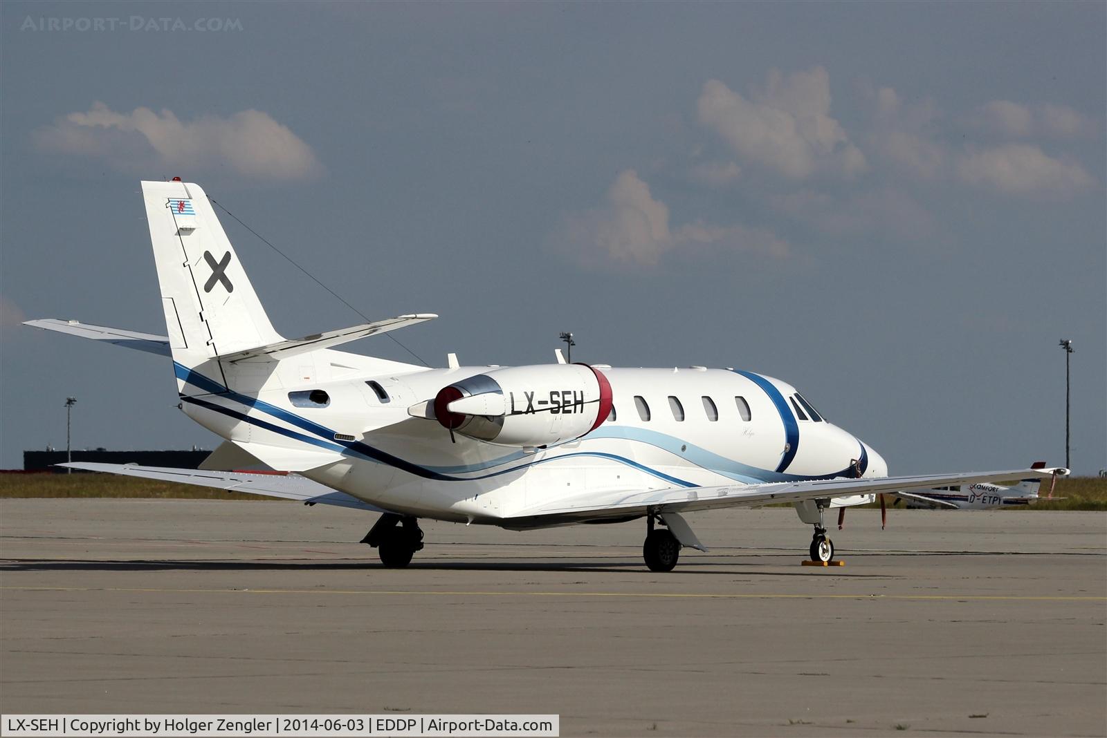 LX-SEH, 2008 Cessna 560XLS Citation Excel C/N 560-5755, Visitor on GAT....