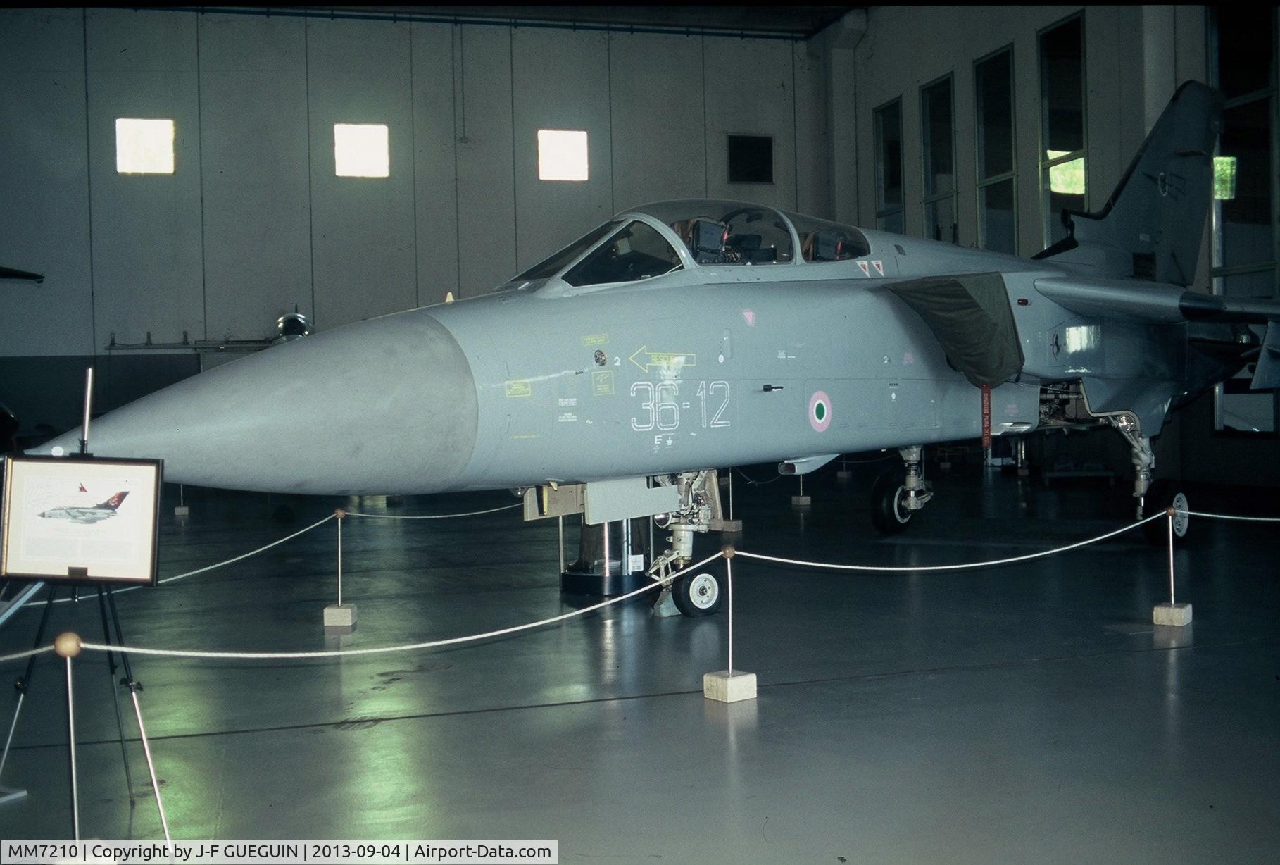 MM7210, 1988 Panavia Tornado ADV C/N 728/AS080/3331, MM7210 (ex-UK serial ZE836) on display at Museo Storico dell'Aeronautica Militare (Vigna di Valle).