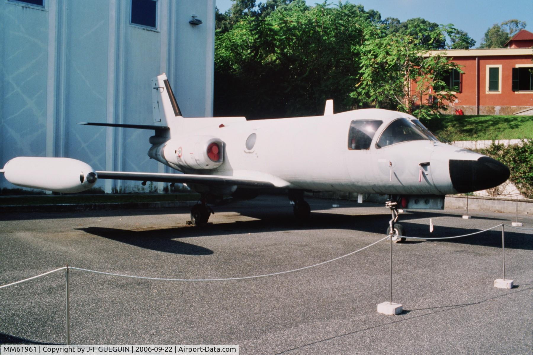 MM61961, 1972 Piaggio PD-808GE1 C/N 518, MM61961 made her last flight on 17th May 2003 (Museo Storico dell'Aeronautica Militare - Vigna di Valle).