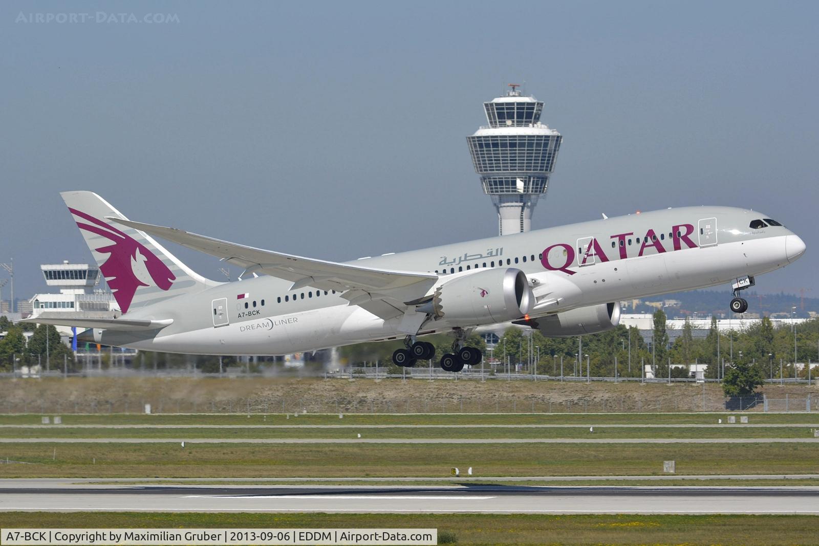 A7-BCK, 2012 Boeing 787-8 Dreamliner C/N 38329, Qatar Airways