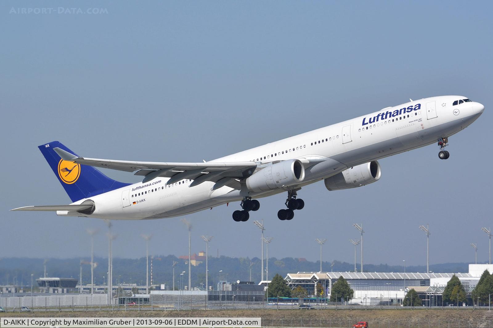 D-AIKK, 2008 Airbus A330-343X C/N 896, Lufthansa
