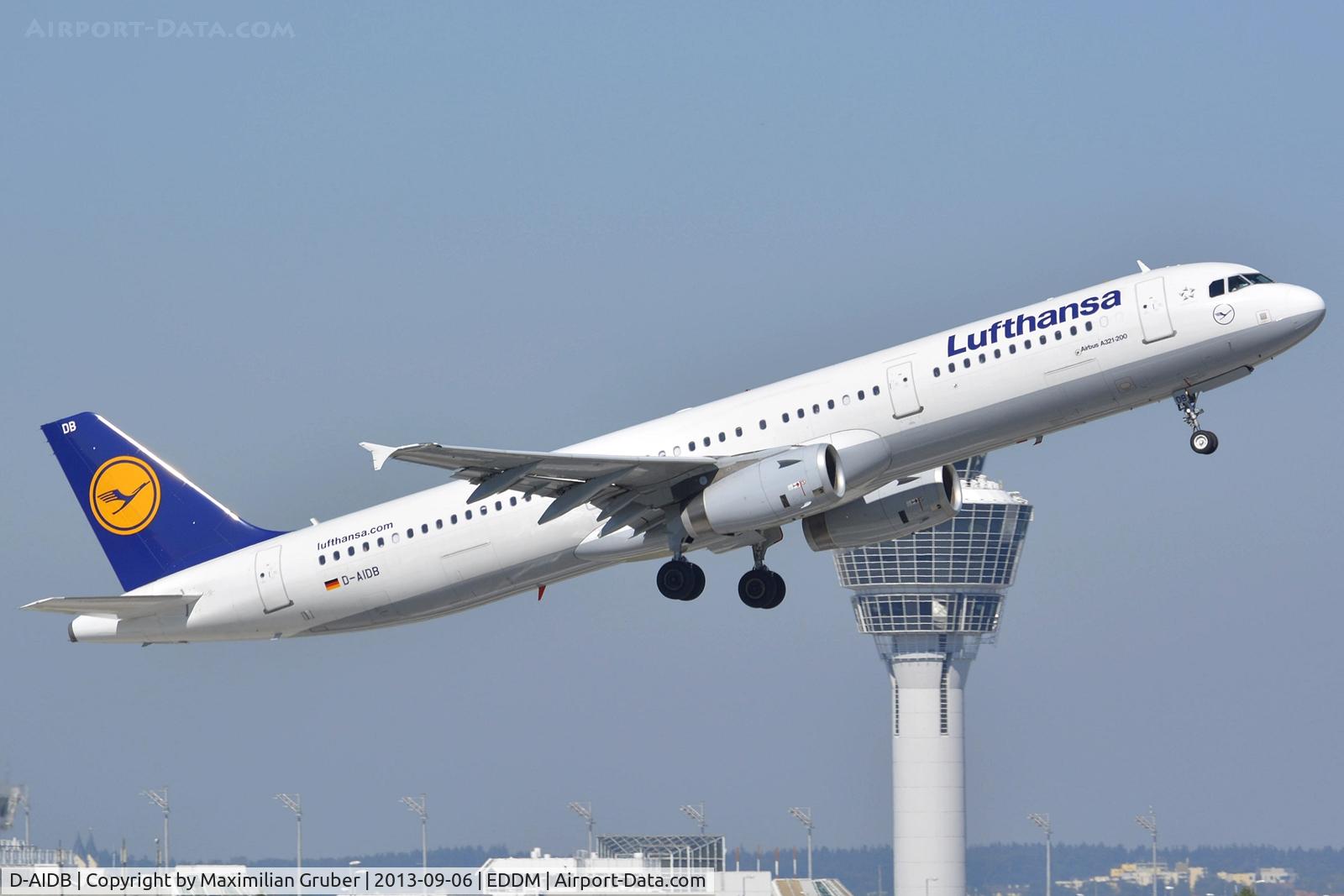 D-AIDB, 2010 Airbus A321-231 C/N 4545, Lufthansa