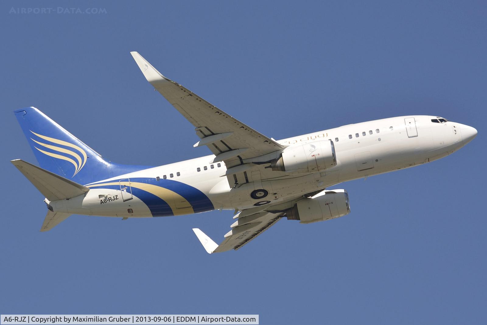 A6-RJZ, 1999 Boeing 737-7Z5 BBJ C/N 29269, Royal Jet