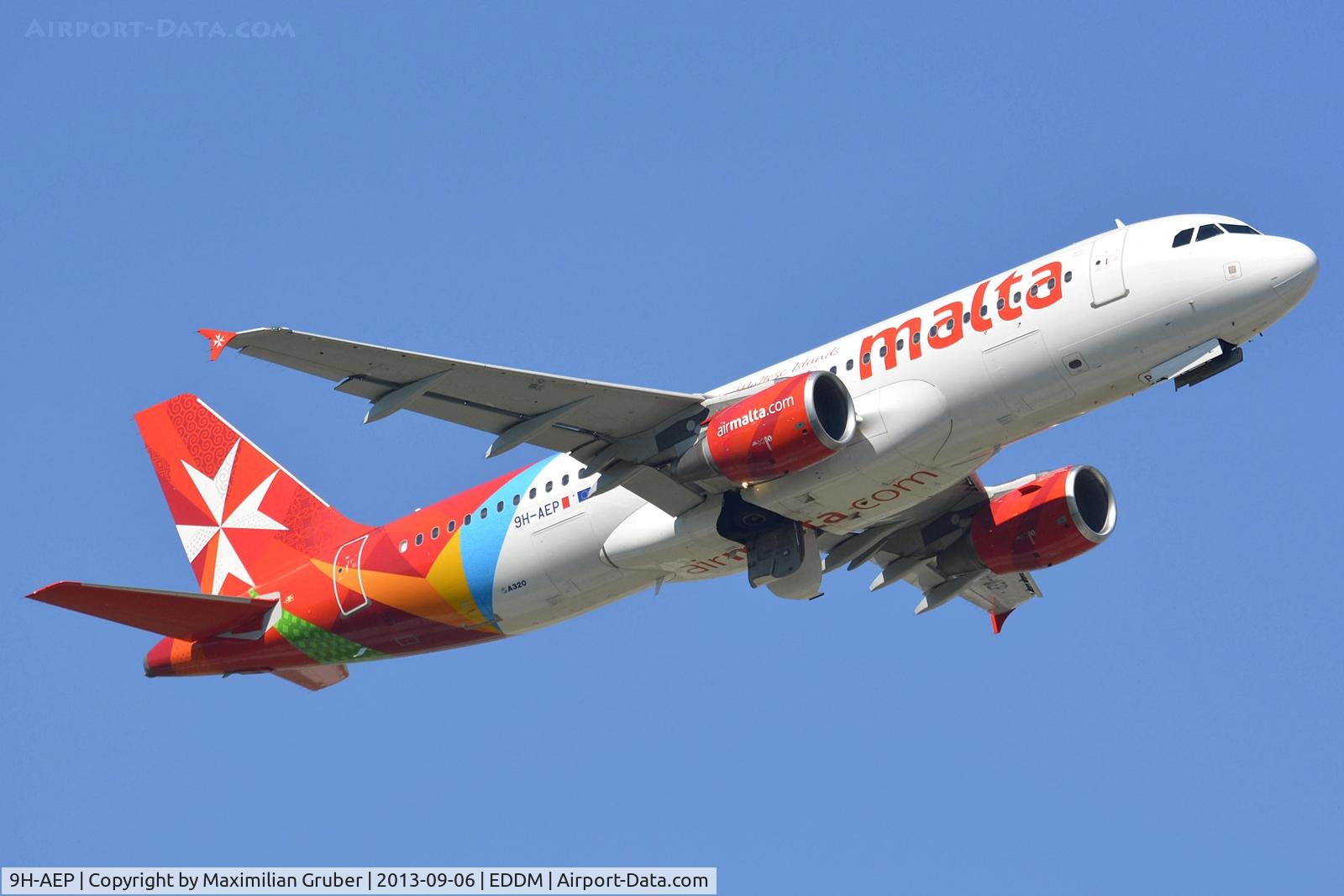 9H-AEP, 2007 Airbus A320-214 C/N 3056, Air Malta