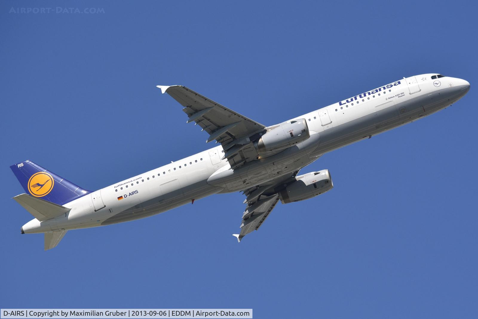 D-AIRS, 1996 Airbus A321-131 C/N 0595, Lufthansa