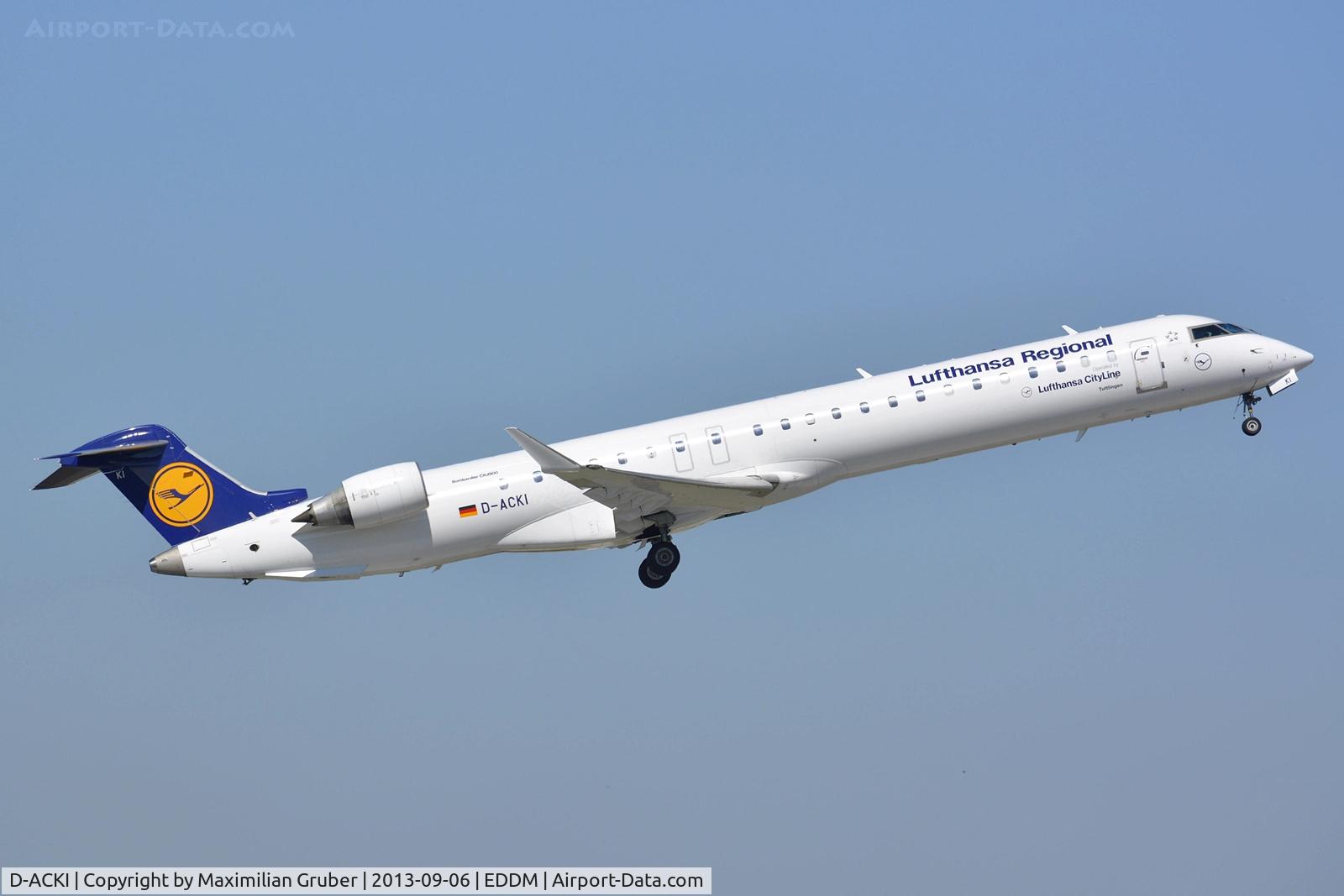 D-ACKI, 2006 Bombardier CRJ-900LR (CL-600-2D24) C/N 15088, Lufthansa CityLine