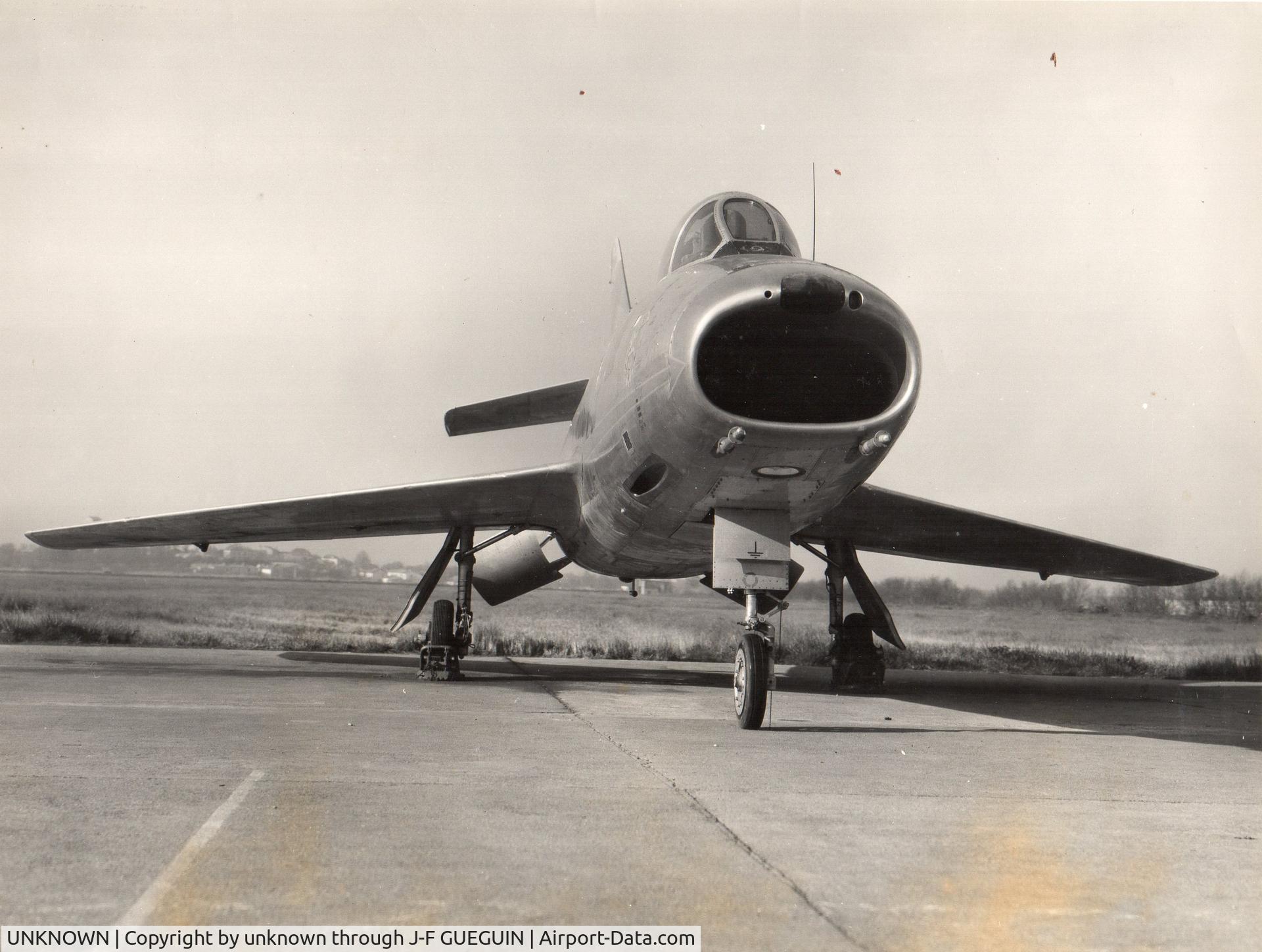 UNKNOWN, Dassault Super Mystère B.2 C/N unknown, Dassault Super Mystère B.2 completely unknown.