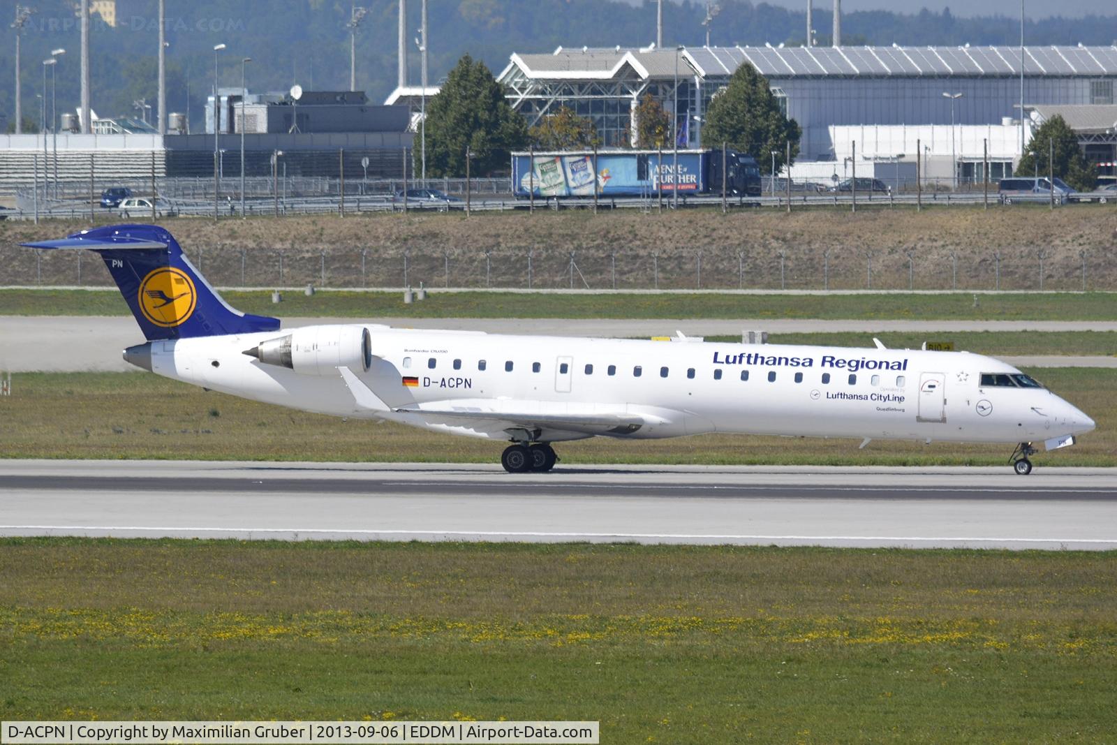 D-ACPN, 2003 Bombardier CRJ-701ER (CL-600-2C10) Regional Jet C/N 10083, Lufthansa CityLine