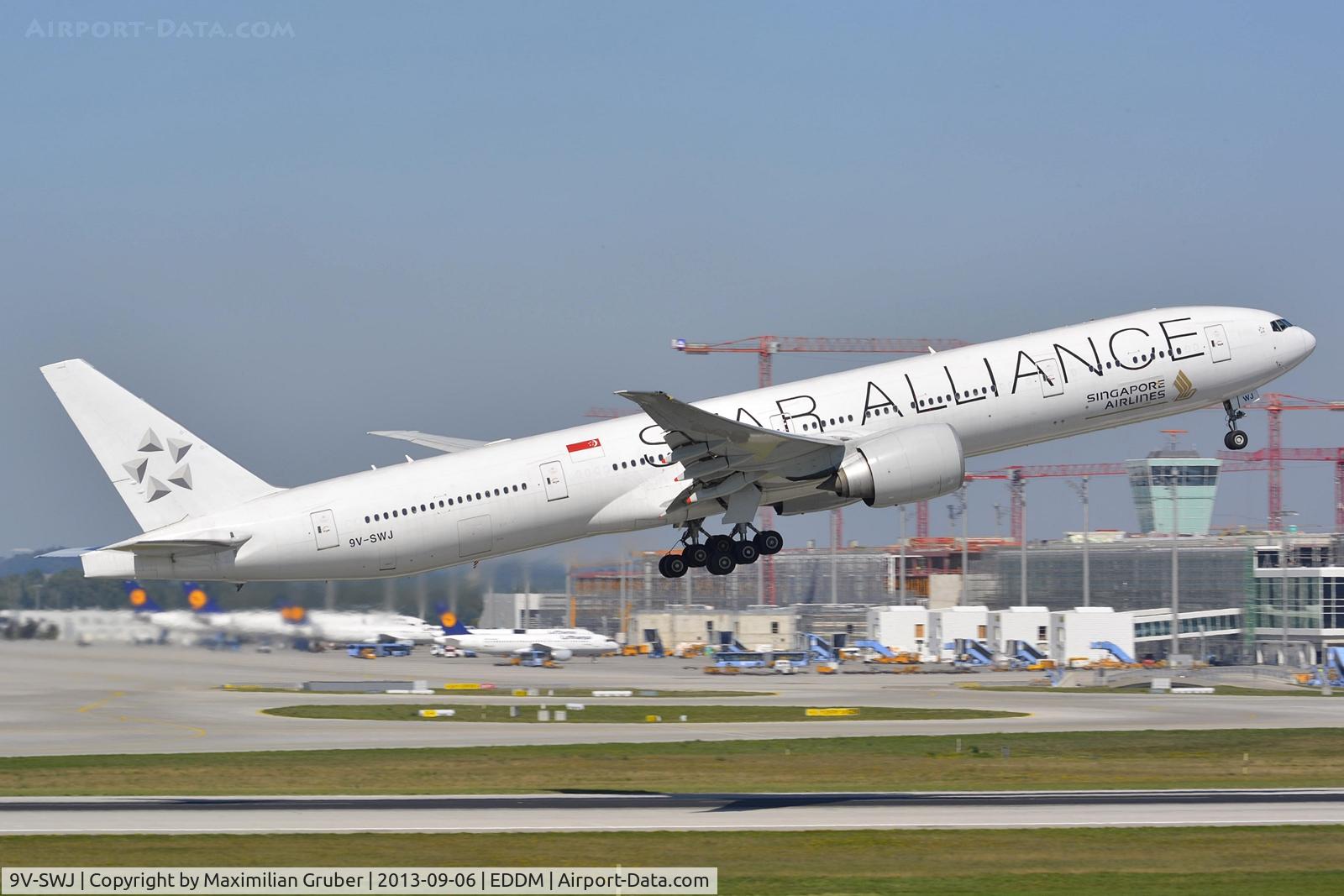 9V-SWJ, 2007 Boeing 777-312/ER C/N 34575, Singapore Airlines