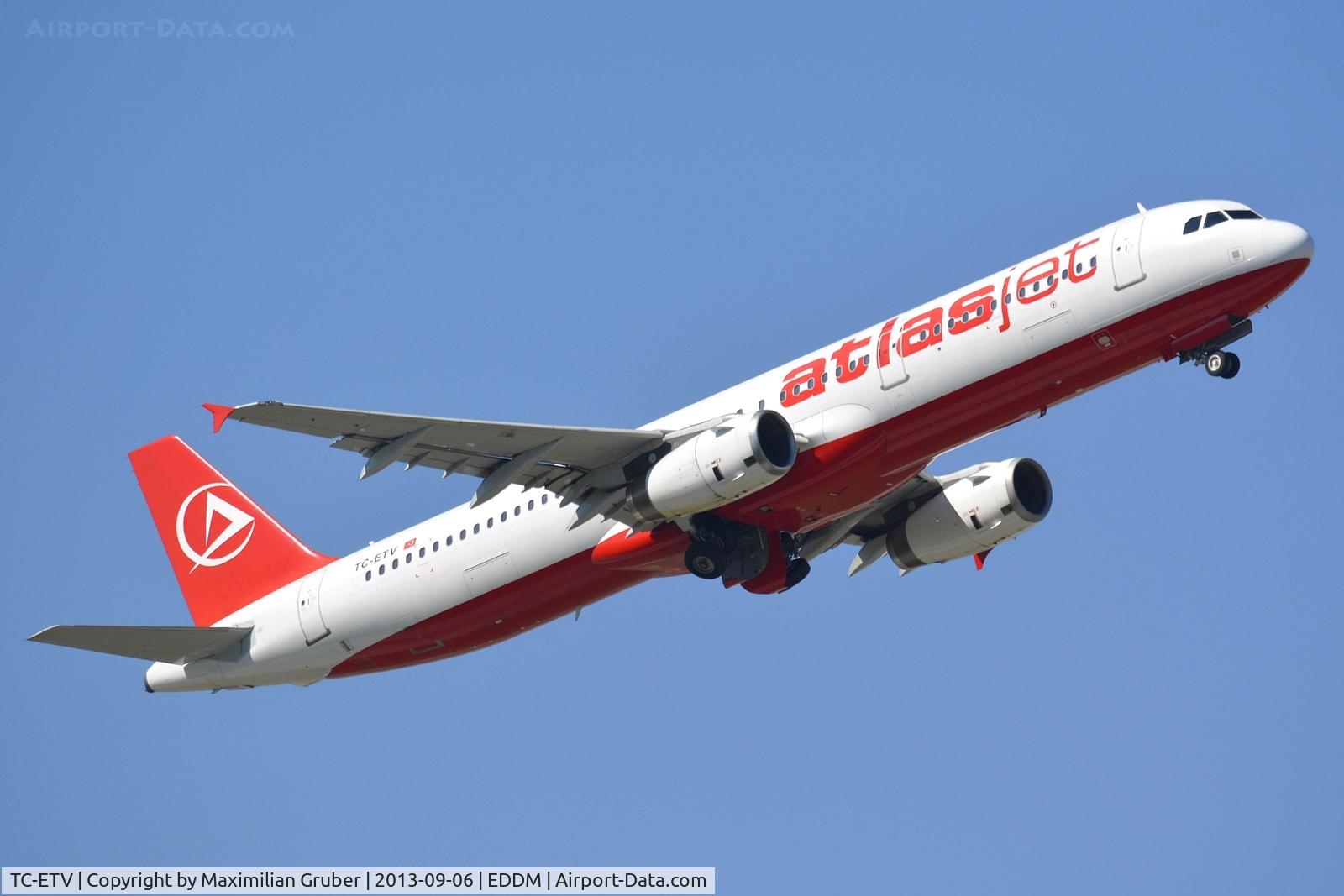 TC-ETV, 2003 Airbus A321-231 C/N 1950, Atlasjet