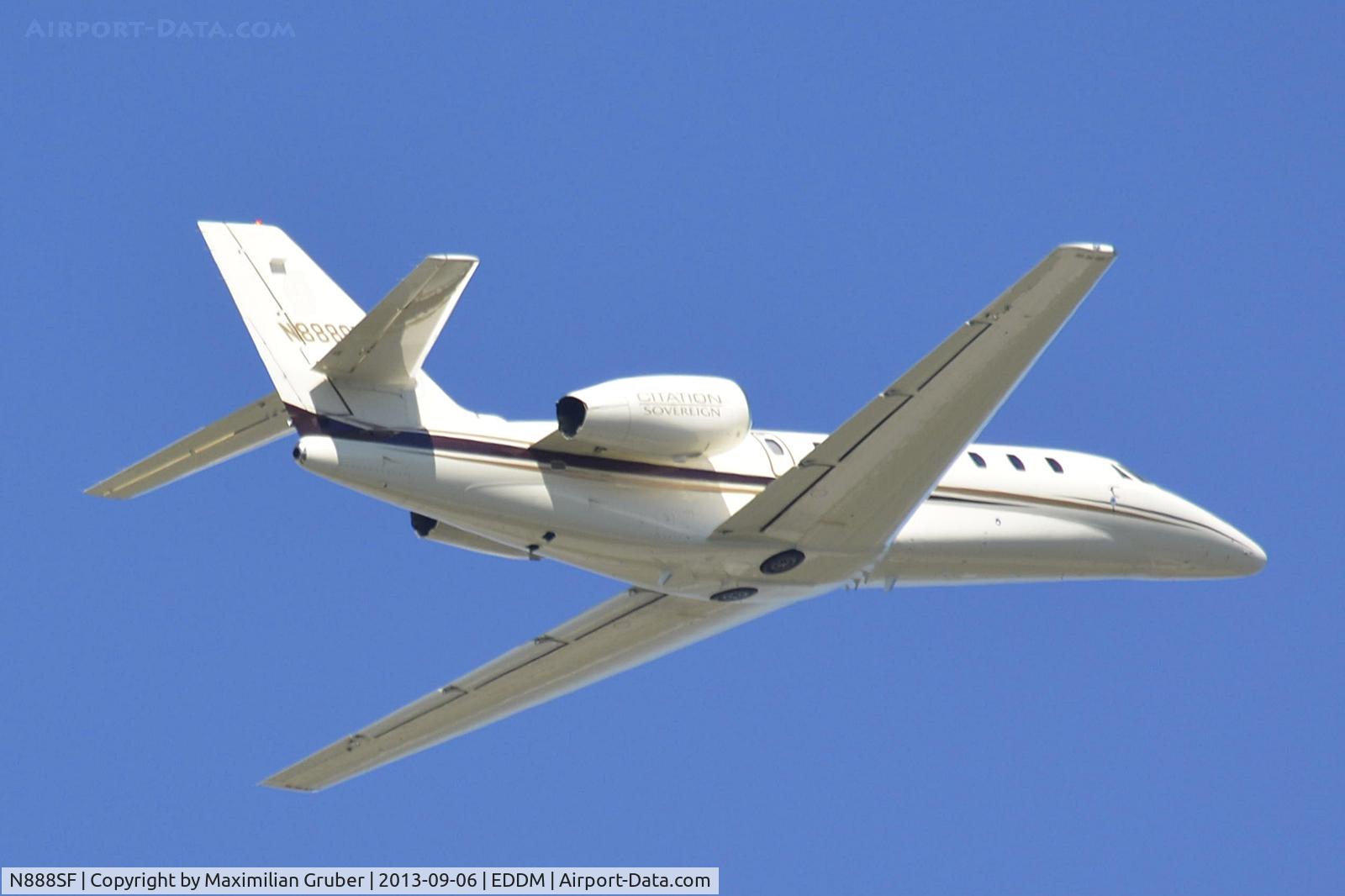 N888SF, 2007 Cessna 680 Citation Sovereign C/N 680-0154, Steiner Films