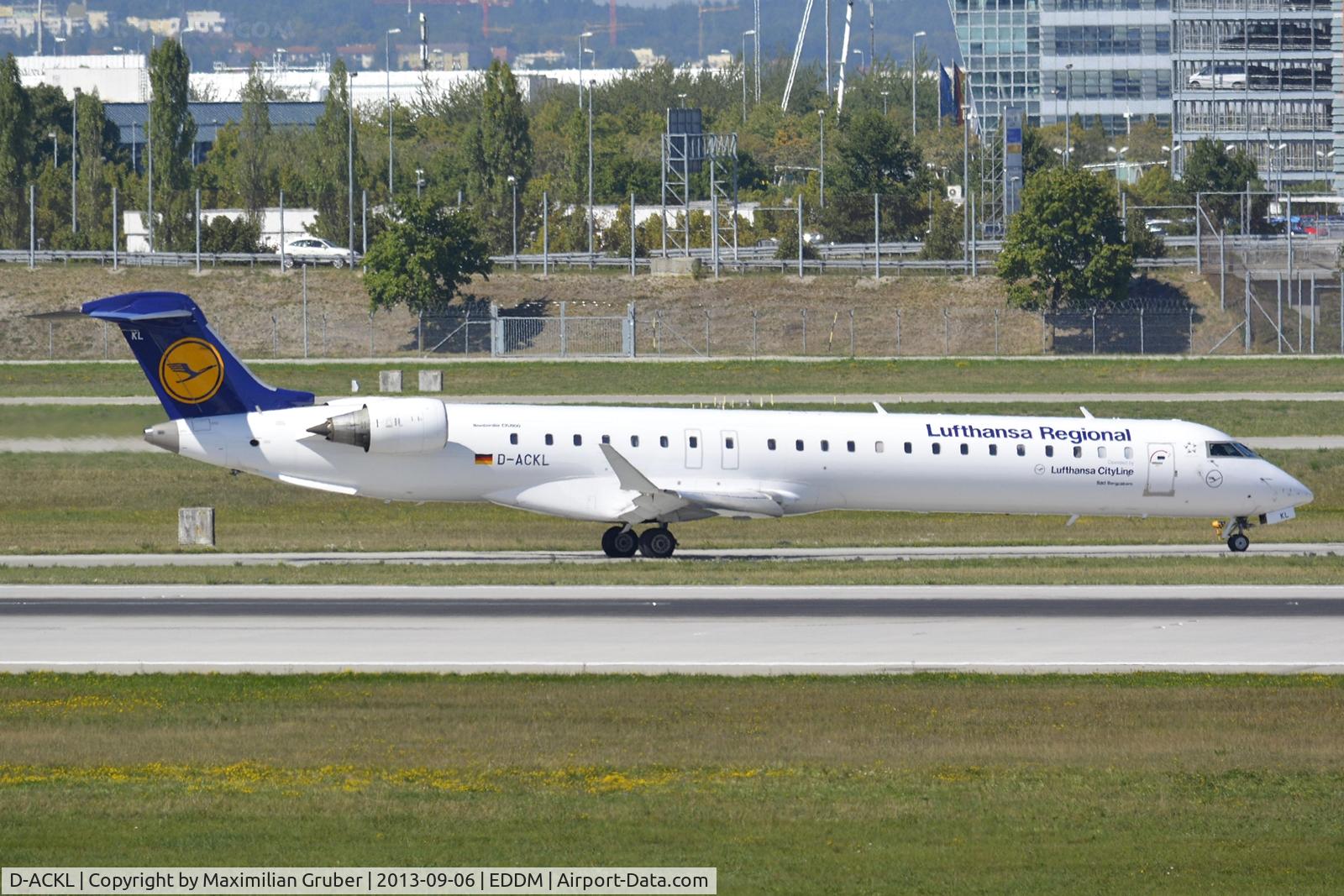 D-ACKL, 2006 Bombardier CRJ-900LR (CL-600-2D24) C/N 15095, Lufthansa CityLine