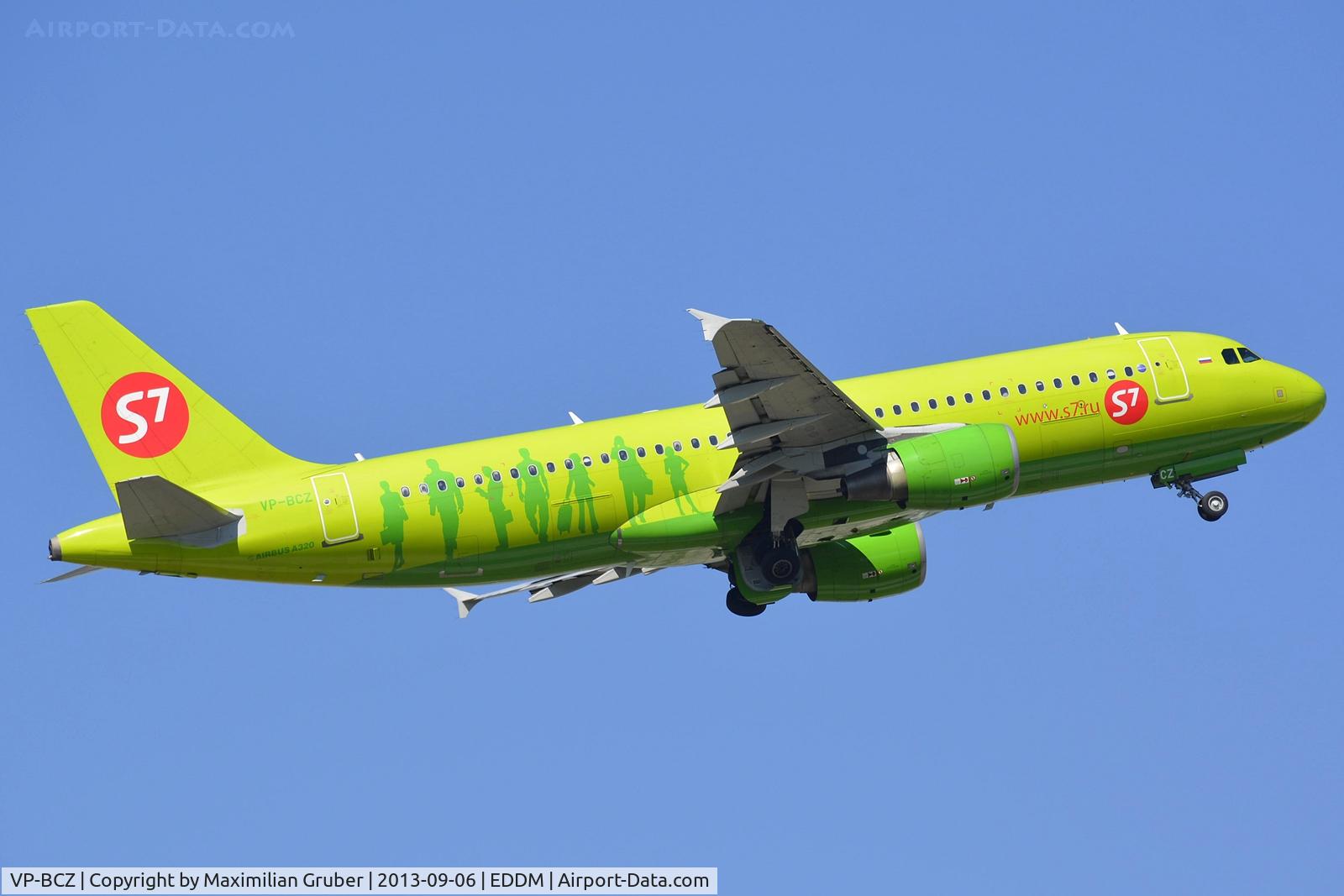 VP-BCZ, 2008 Airbus A320-214 C/N 3446, S7