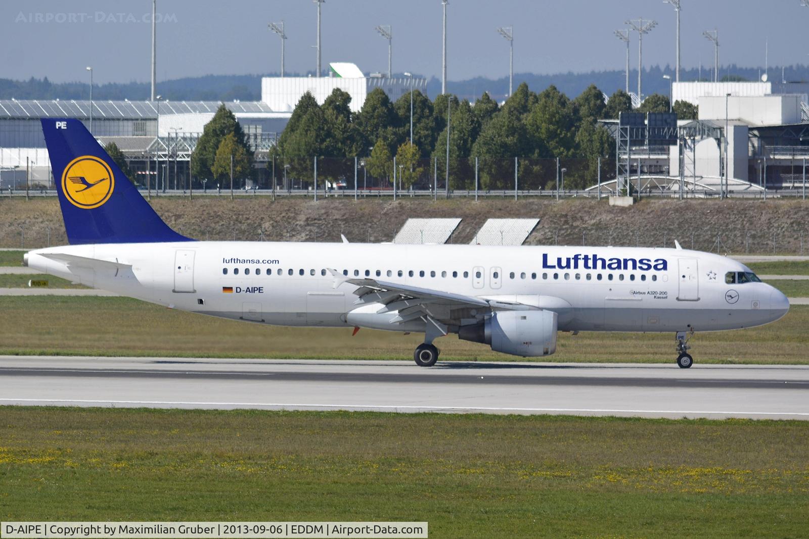 D-AIPE, 1989 Airbus A320-211 C/N 0078, Lufthansa