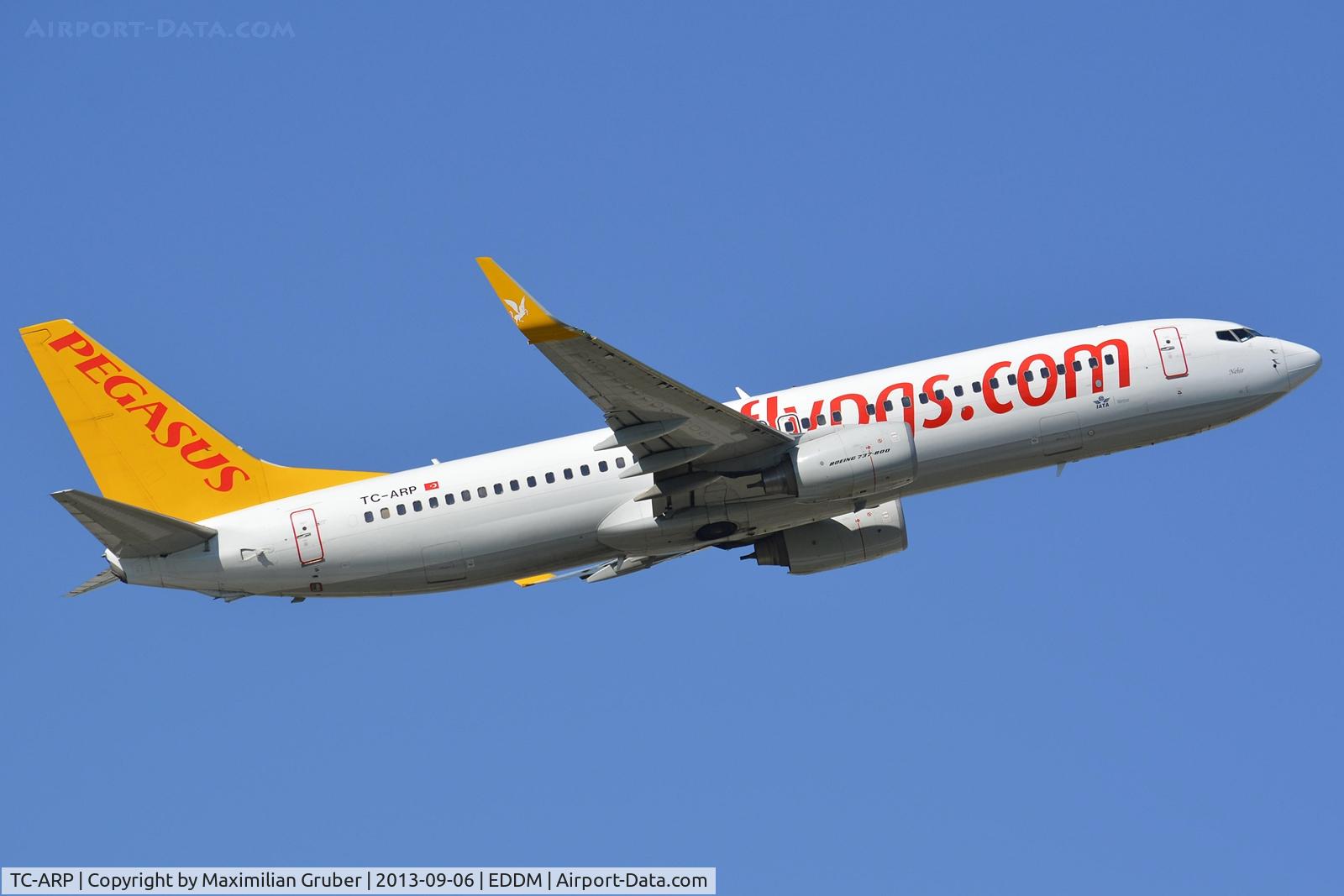 TC-ARP, 2011 Boeing 737-82R C/N 40727, Pegasus