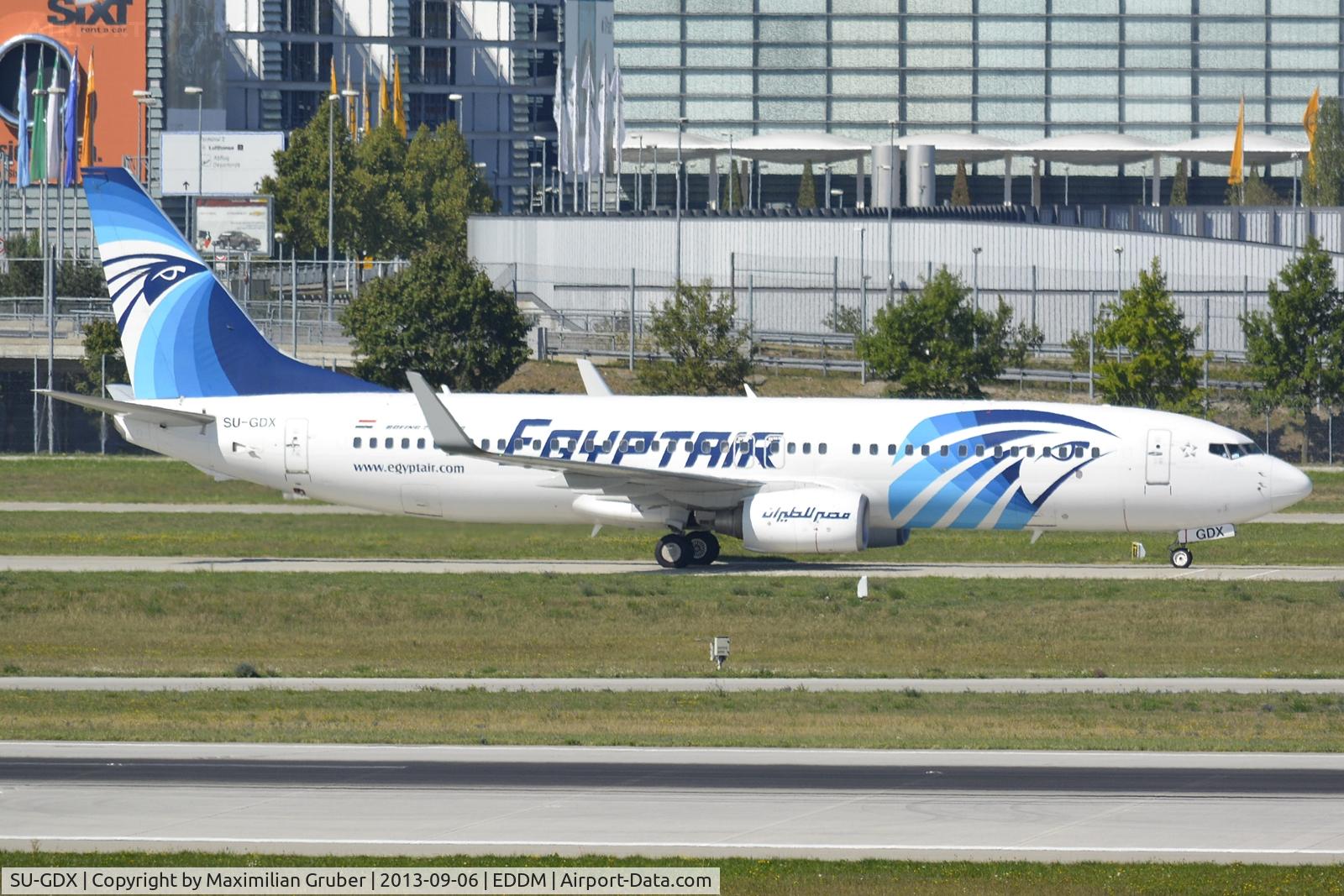SU-GDX, 2010 Boeing 737-866 C/N 40757, Egyptair