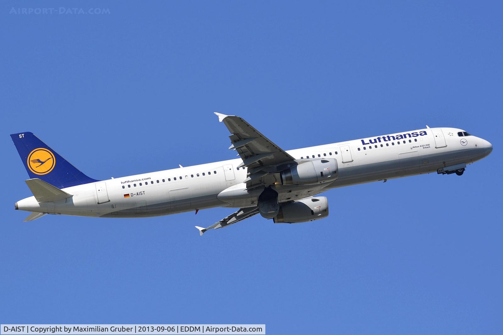 D-AIST, 2009 Airbus A321-231 C/N 4005, Lufthansa