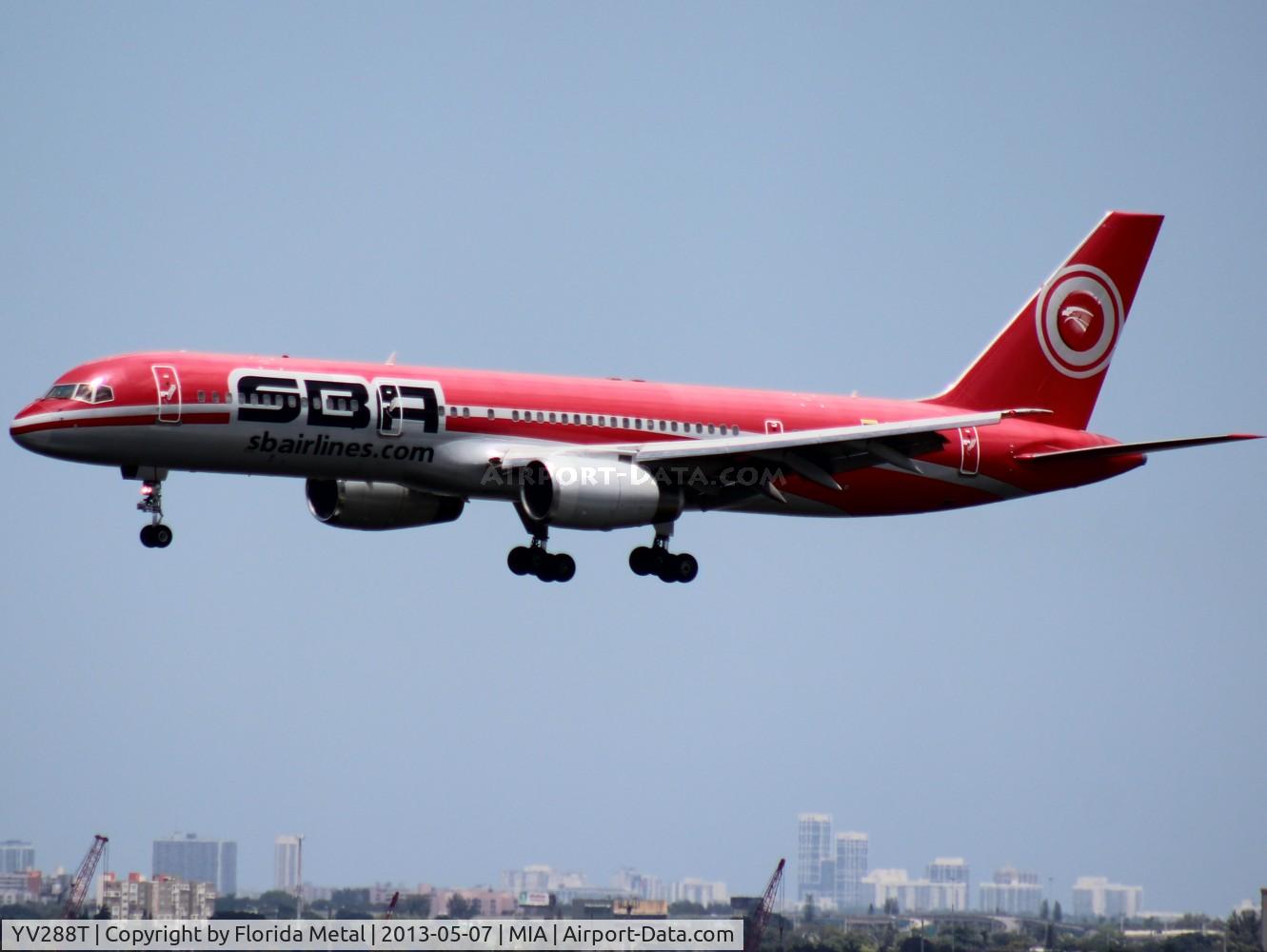 YV288T, 1989 Boeing 757-21B C/N 24402, Santa Barbara 757-200