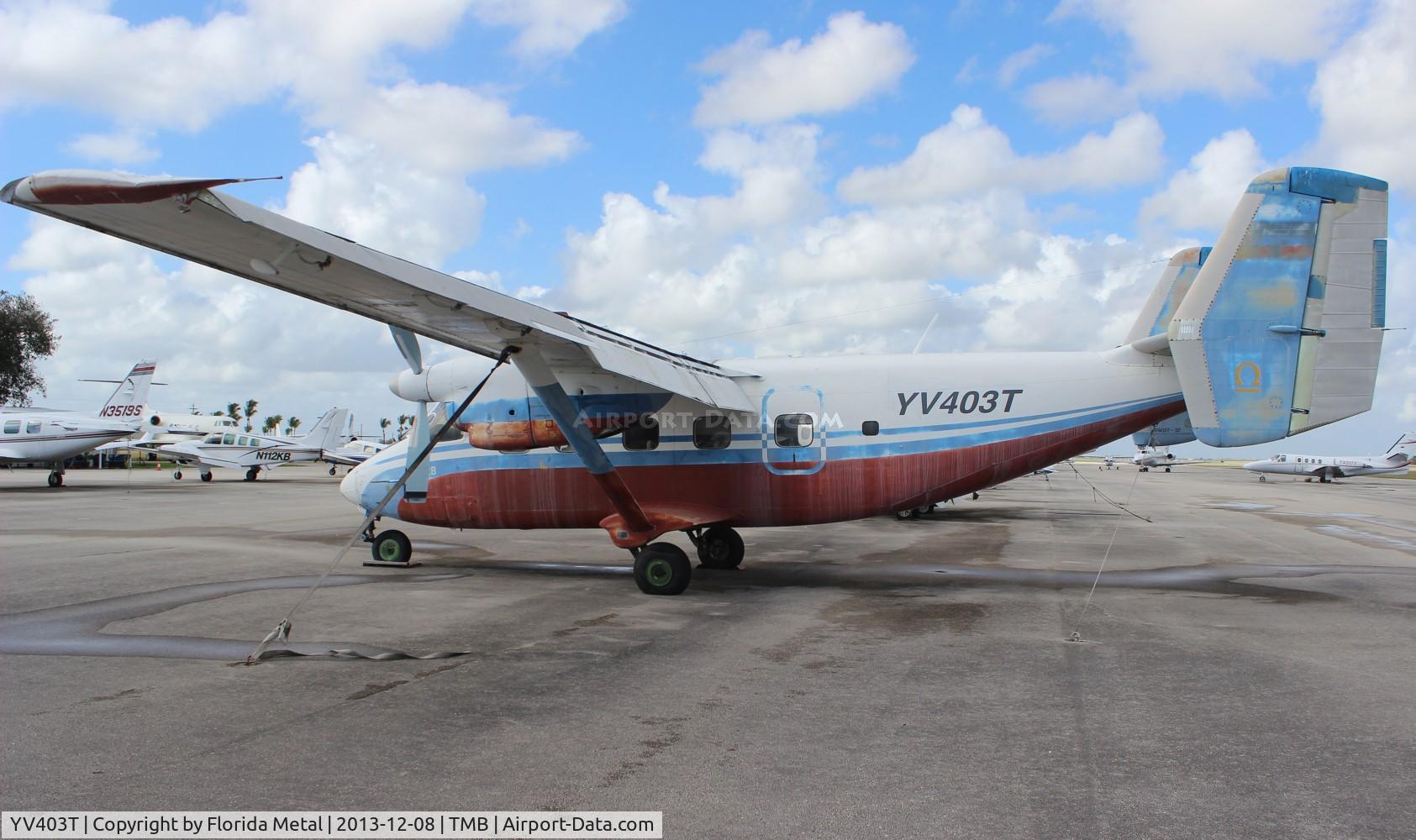 YV403T, 1990 PZL-Mielec An-28 C/N 1AJ007-02, PZL Mielec AN-28 from Venezuela