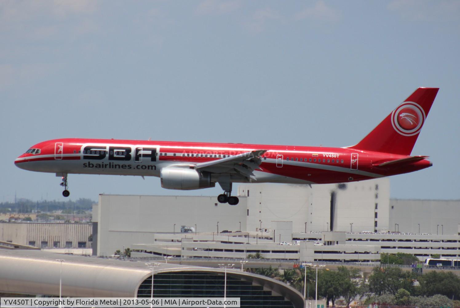 YV450T, 1989 Boeing 757-236 C/N 24370, Santa Barbara 757