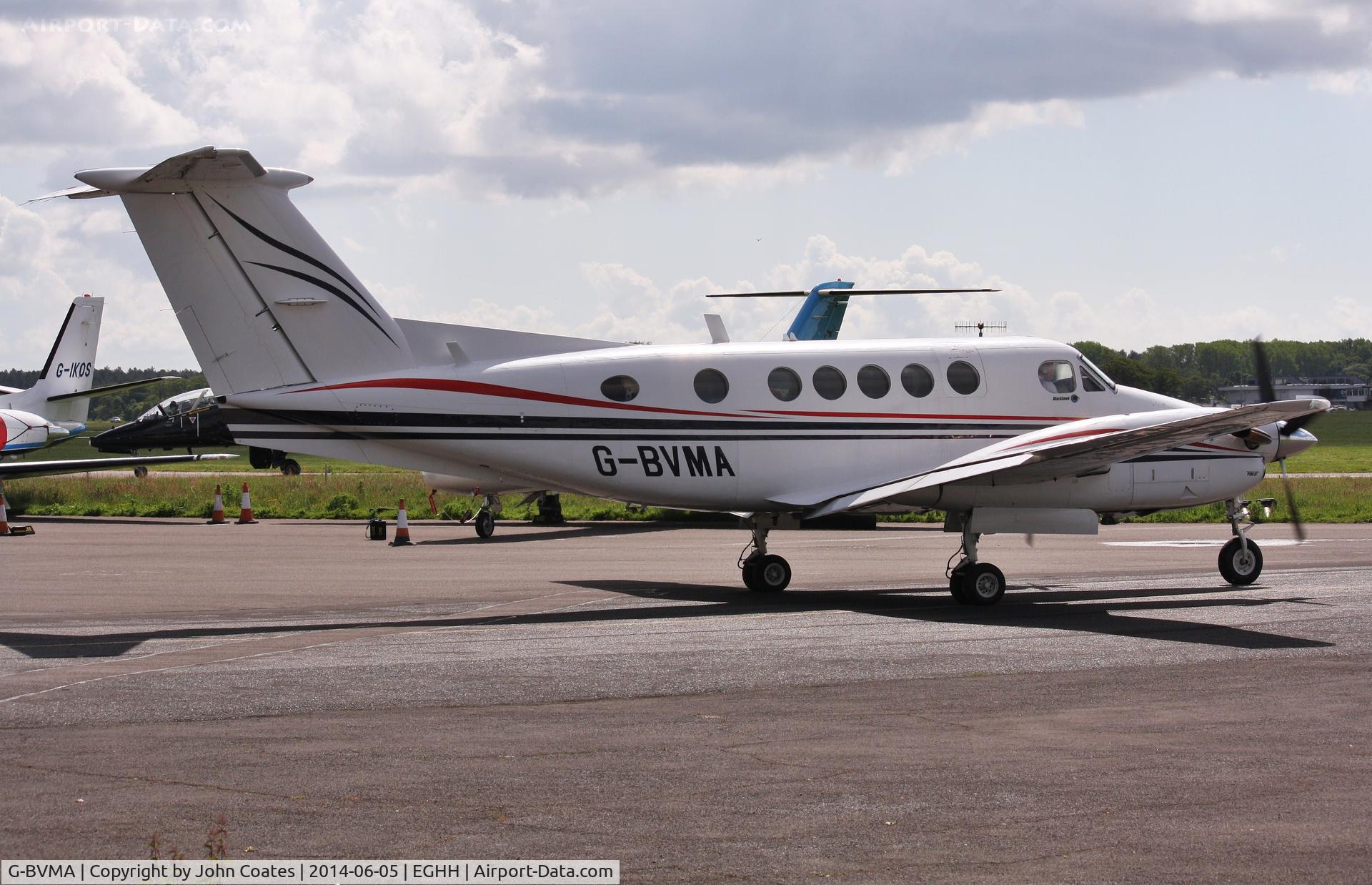 G-BVMA, 1980 Beech 200 Super King Air C/N BB-797, Taxiing
