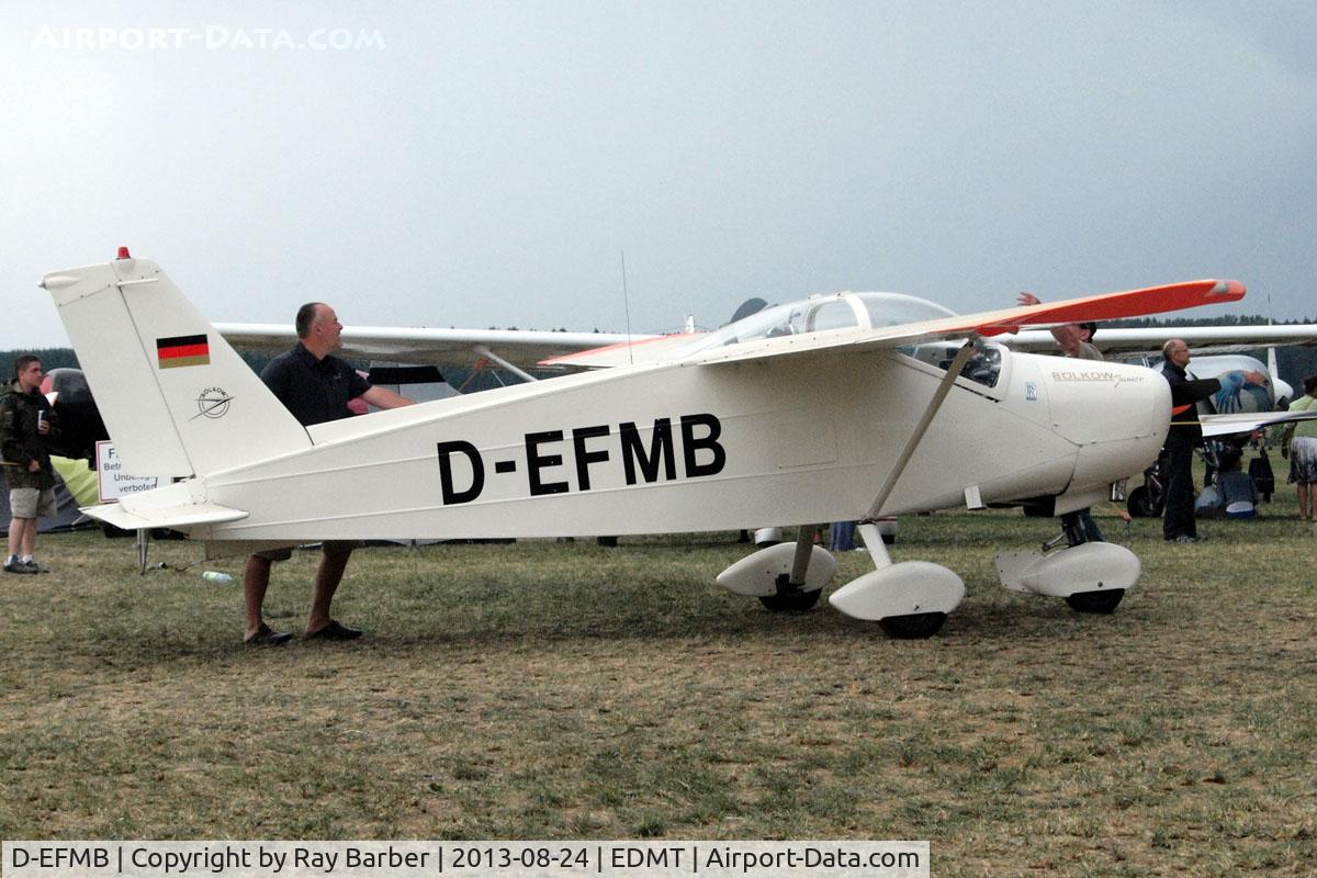 D-EFMB, 1966 Bolkow Bo-208C Junior C/N 632, Bolkow Bo.208C Junior [632] Tannheim~D 24/08/2013