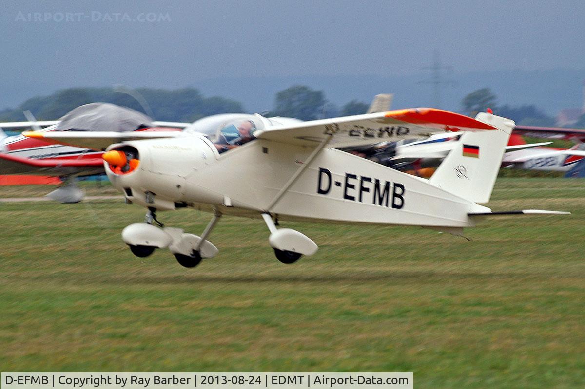 D-EFMB, 1966 Bolkow Bo-208C Junior C/N 632, Bolkow Bo.208C Junior [632] Tannheim~D 24/08/2013