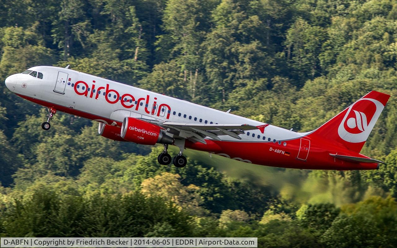D-ABFN, 2010 Airbus A320-214 C/N 4510, departure to Palma via RW27
