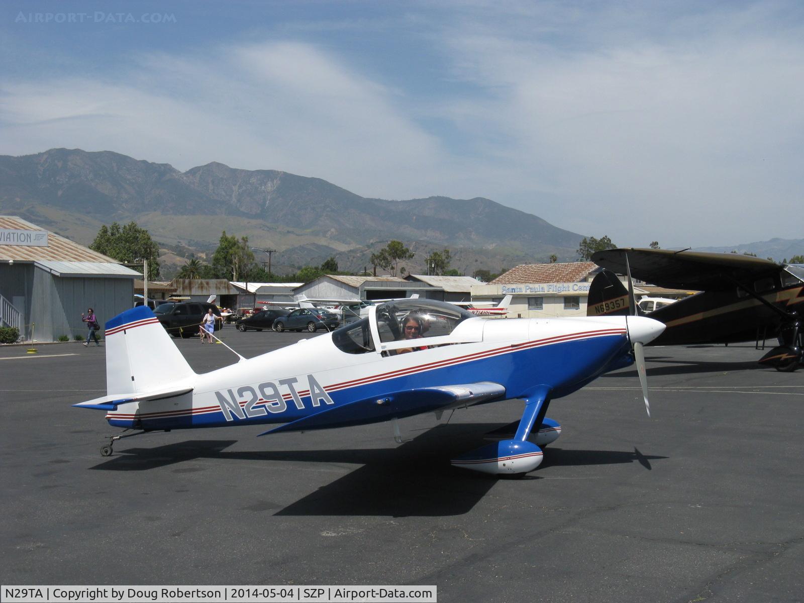 N29TA, 2002 Vans RV-6 C/N 23056, 2002 Grover VANs RV-6, Lycoming IO-360 180 Hp, taxi